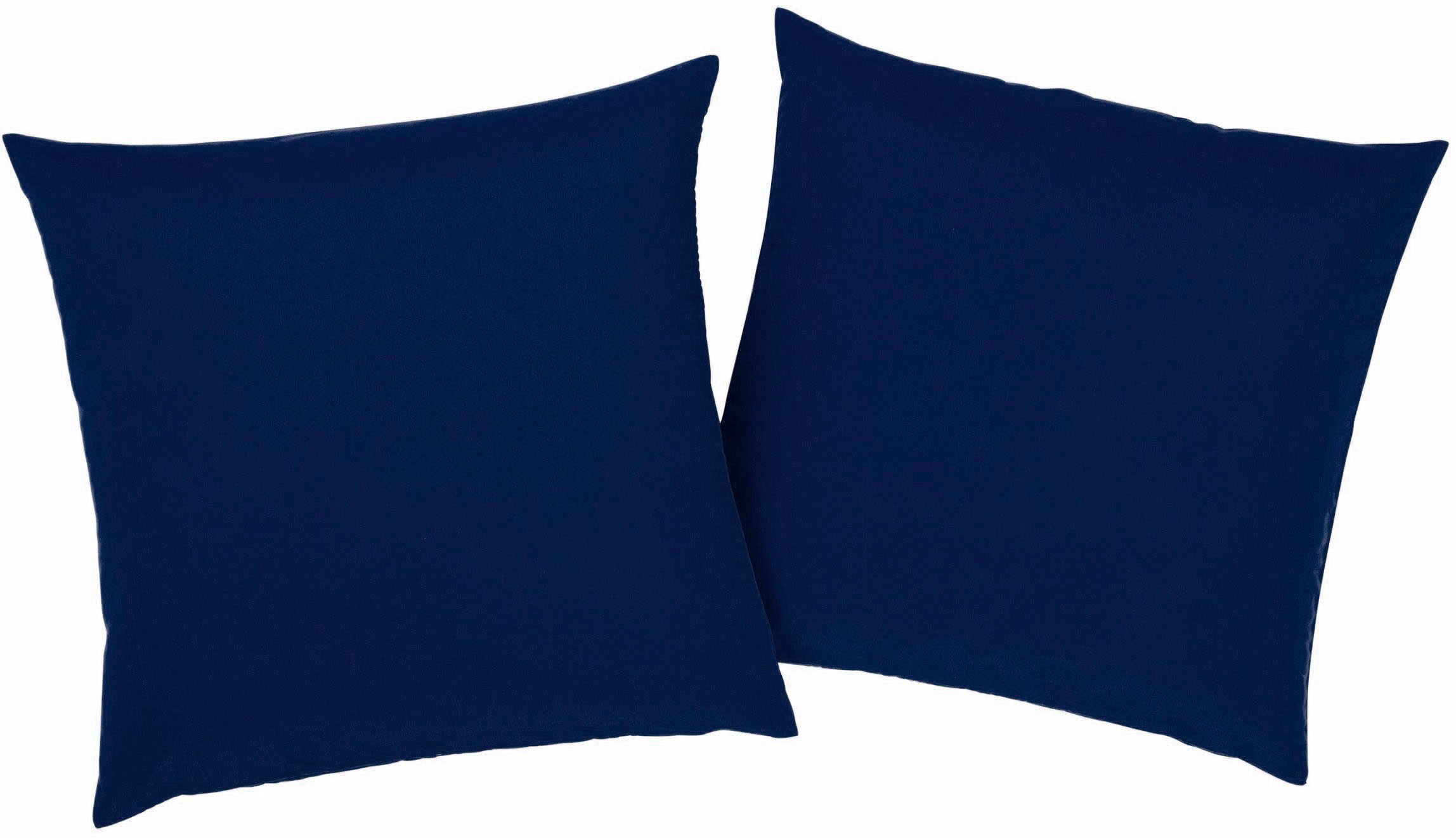 Image of Bruno Banani Dekokissen »Lagan«, (2 St.), Kissenhüllen, 40 x 40 cm, 2 Stück, einfarbig, ohne Füllung bei Ackermann Versand Schweiz