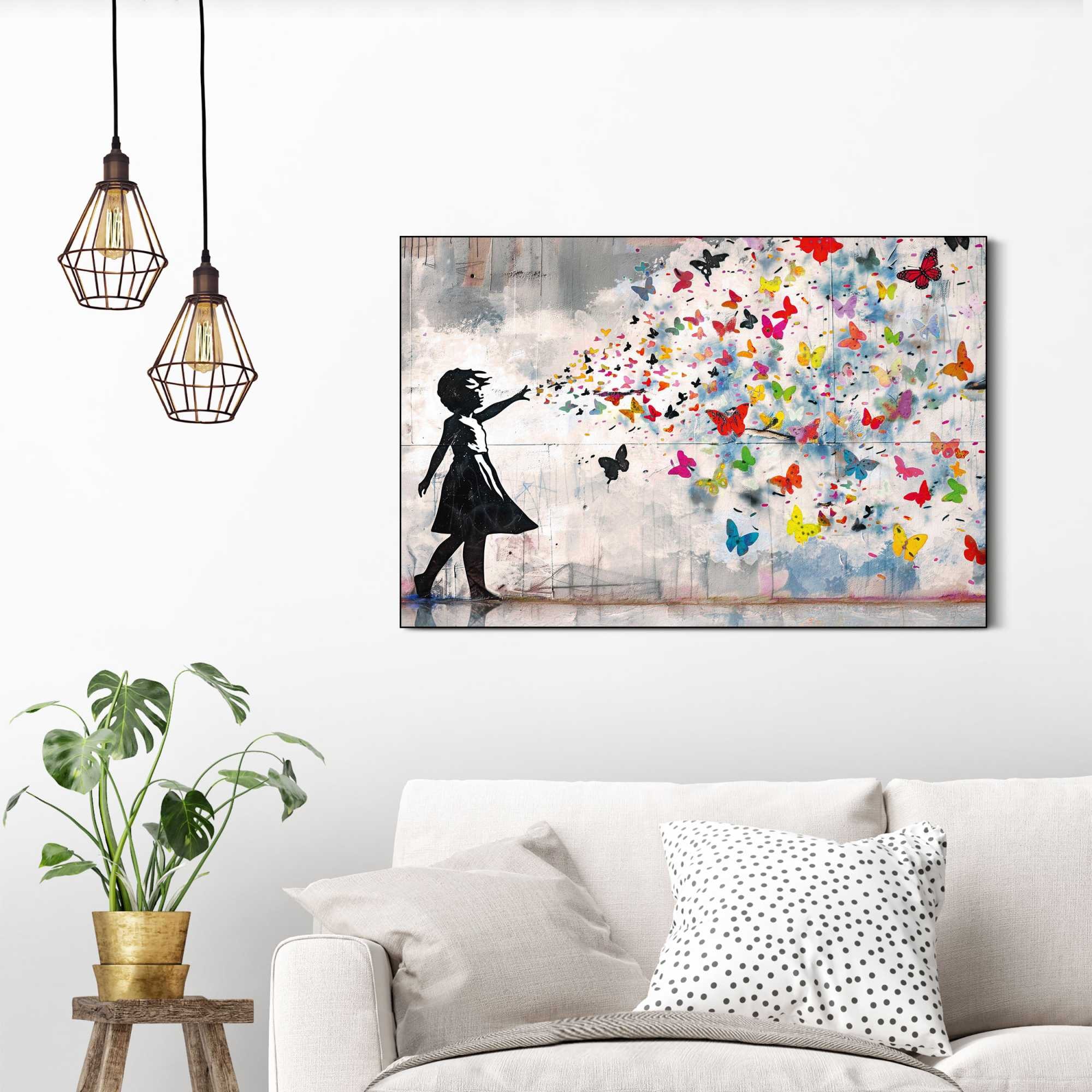 Reinders! Wandbild »Butterfly Girl«