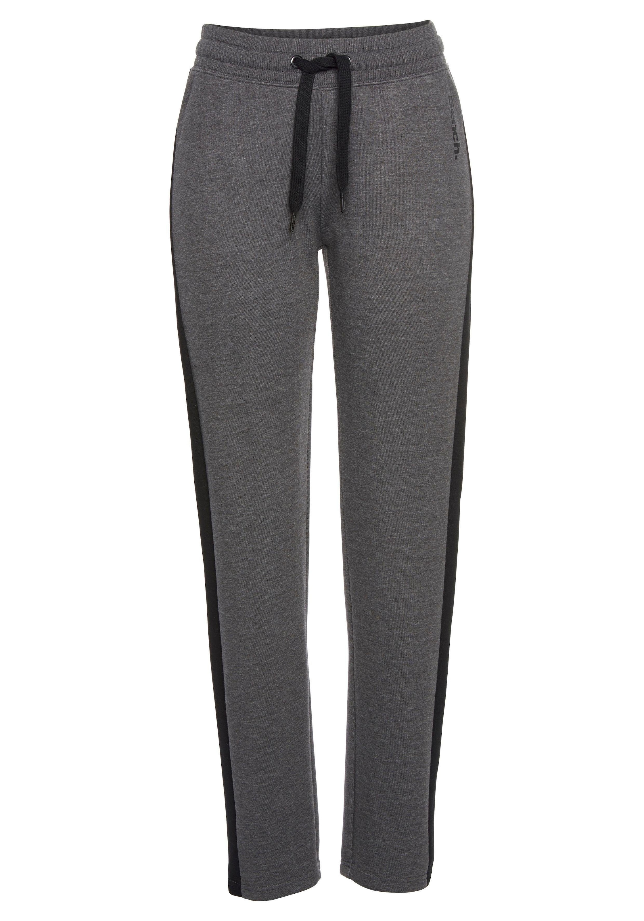 Bench. Loungewear Loungehose  mit Seitenstreifen und geradem Bein, Loungewear