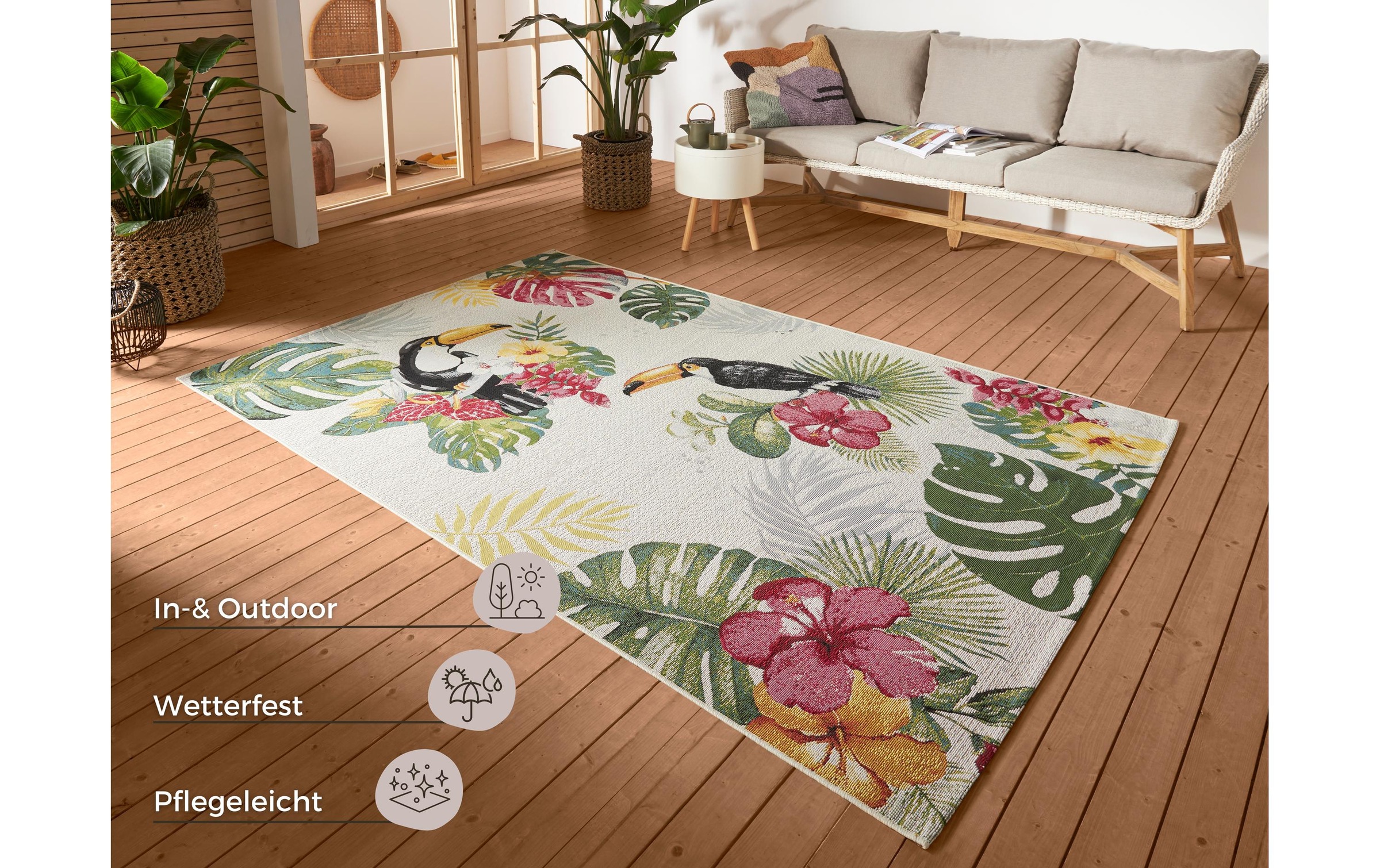 HANSE Home Teppich »Tropical Dream«