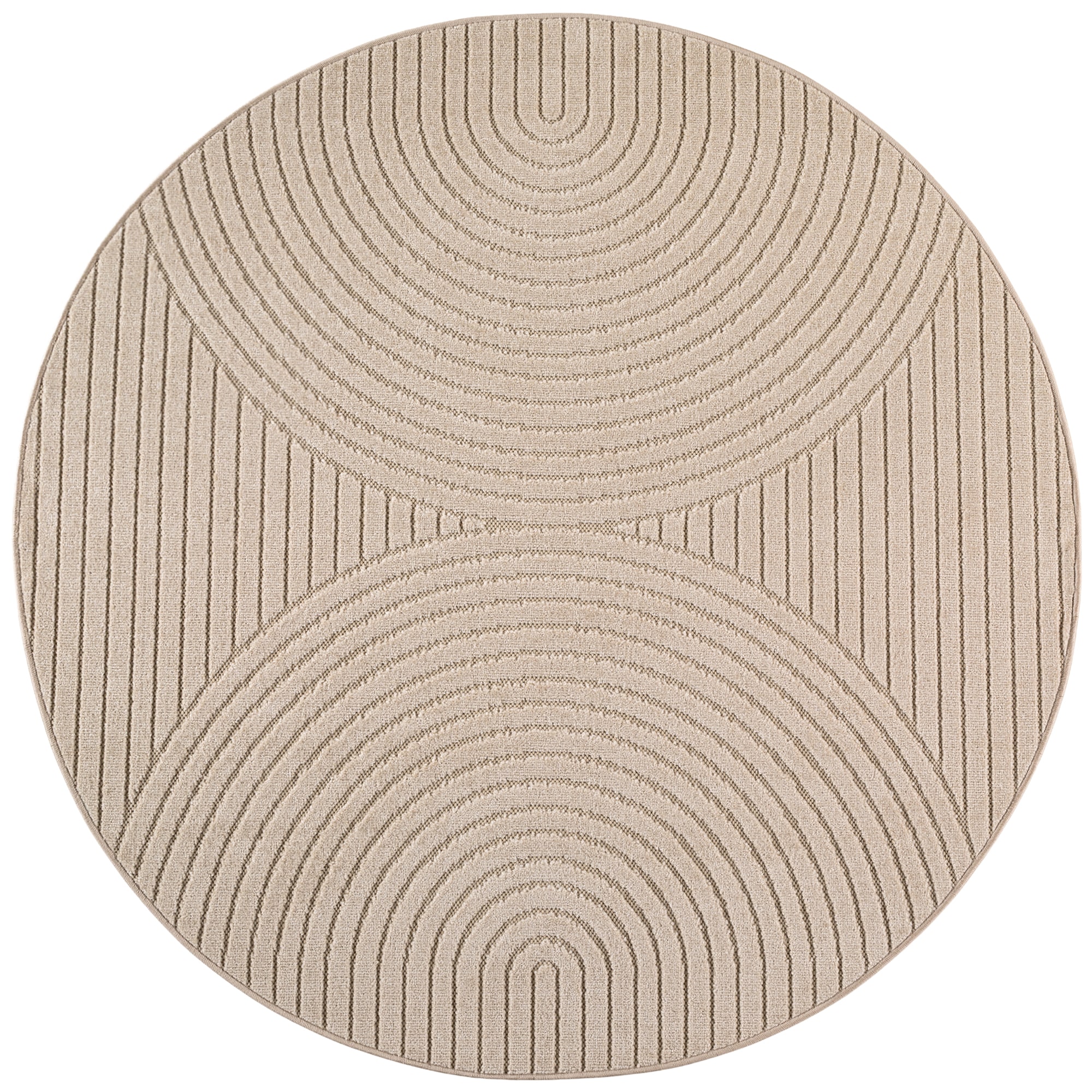 Ayyildiz Teppiche Outdoorteppich »NOVA 1201  , auch als Läufer und Rund« rund 8 mm Höhe Material aus schmutzabweisendem Polypropylen, In-/Outdoor geeignet