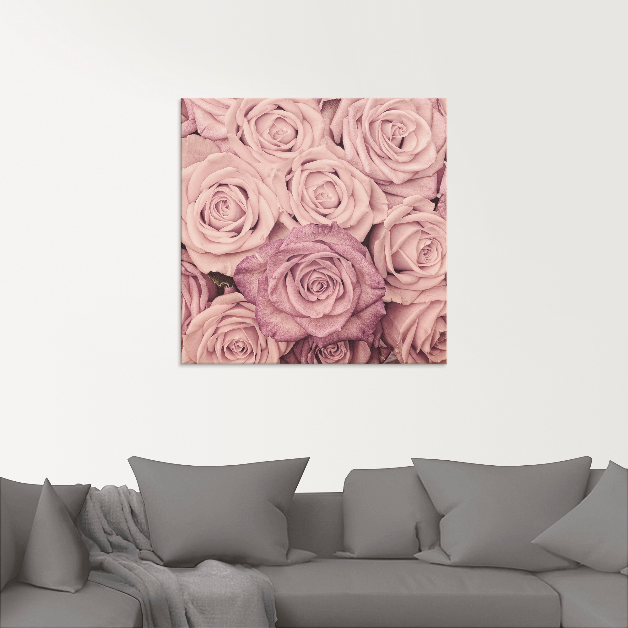 Artland Glasbild »Rosen«, Blumen, (1 St.), in verschiedenen Grössen