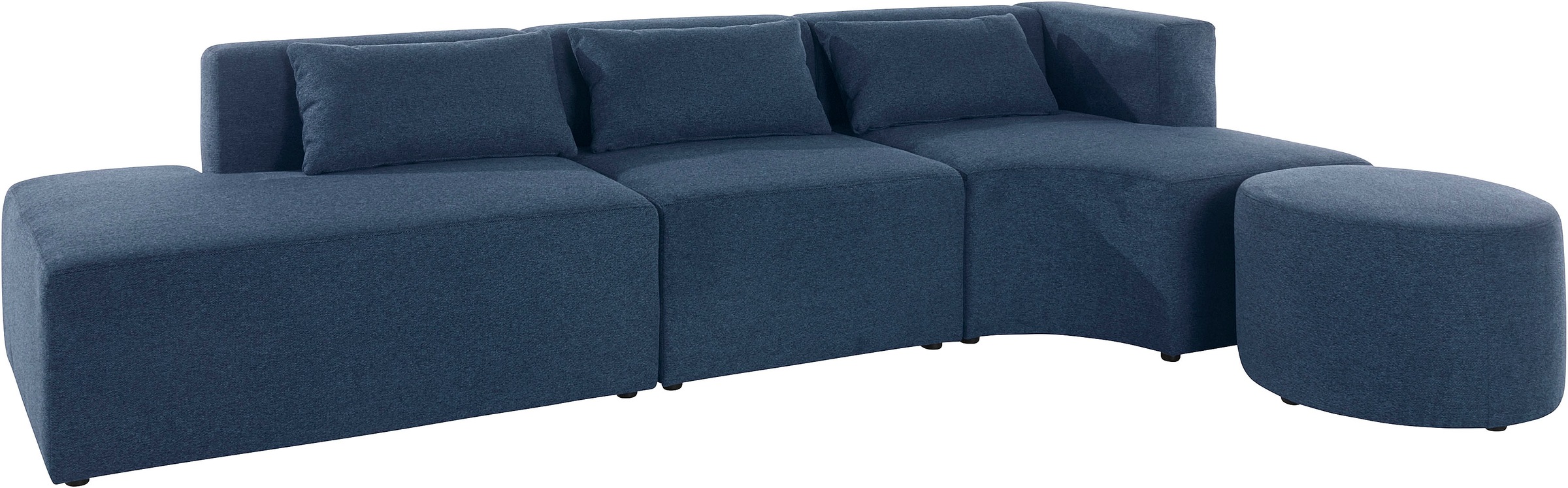 Leonique Ecksofa »Alexane L-Form«, zusammengesetzt aus Modulen, in vielen Bezugsqualitäten und Farben