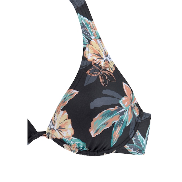 ♕ Venice Beach Bügel-Bikini-Top »Lori«, mit modernem Print  versandkostenfrei bestellen