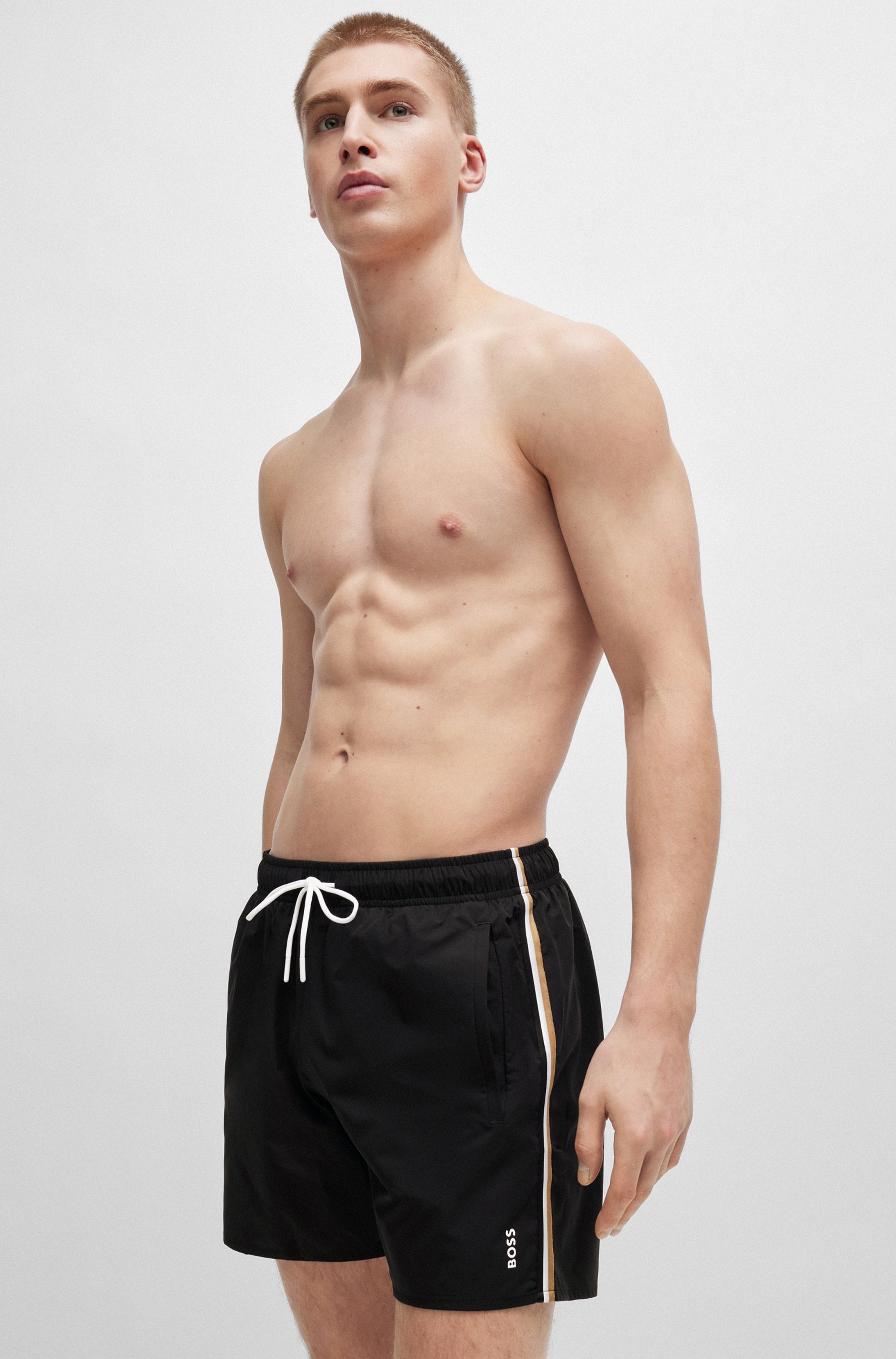 BOSS Badeshorts »Iconic«, mit Gesässtasche