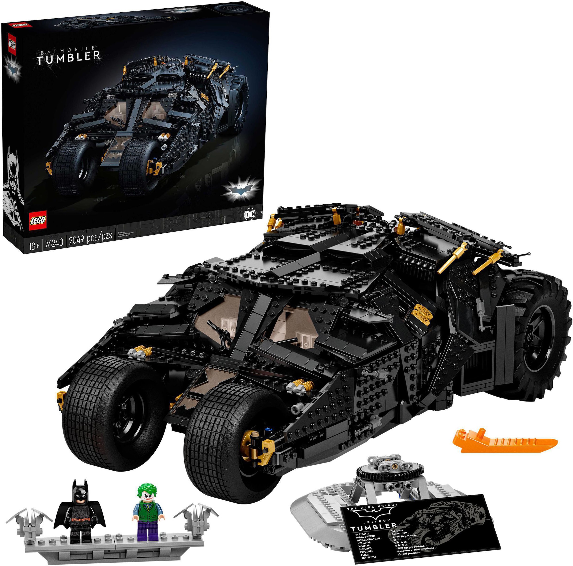 Image of LEGO® Konstruktionsspielsteine »Batmobile™ Tumbler (76240) LEGO® Super Heroes«, (2049 St.), Made in Europe bei Ackermann Versand Schweiz