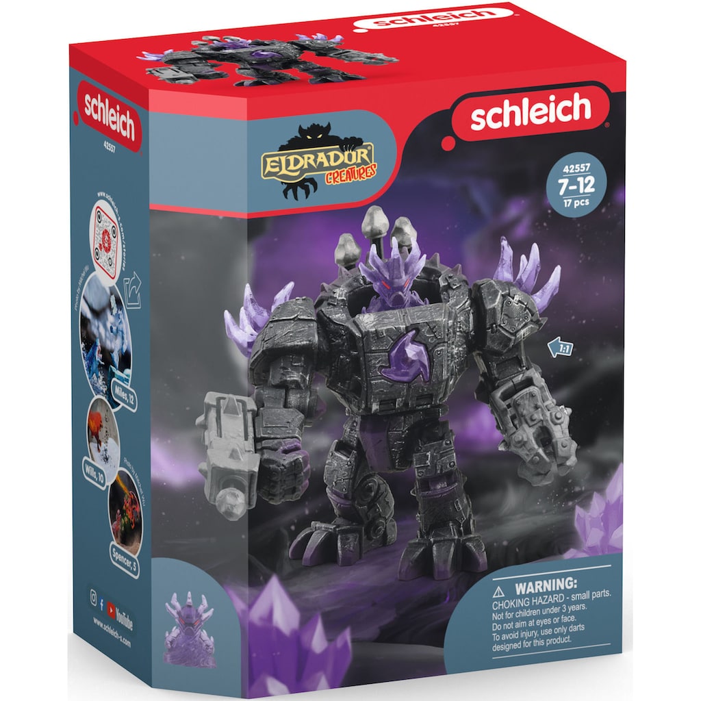 Schleich® Spielfigur »ELDRADOR®, Schatten Master-Roboter mit Mini Creature (42557)«