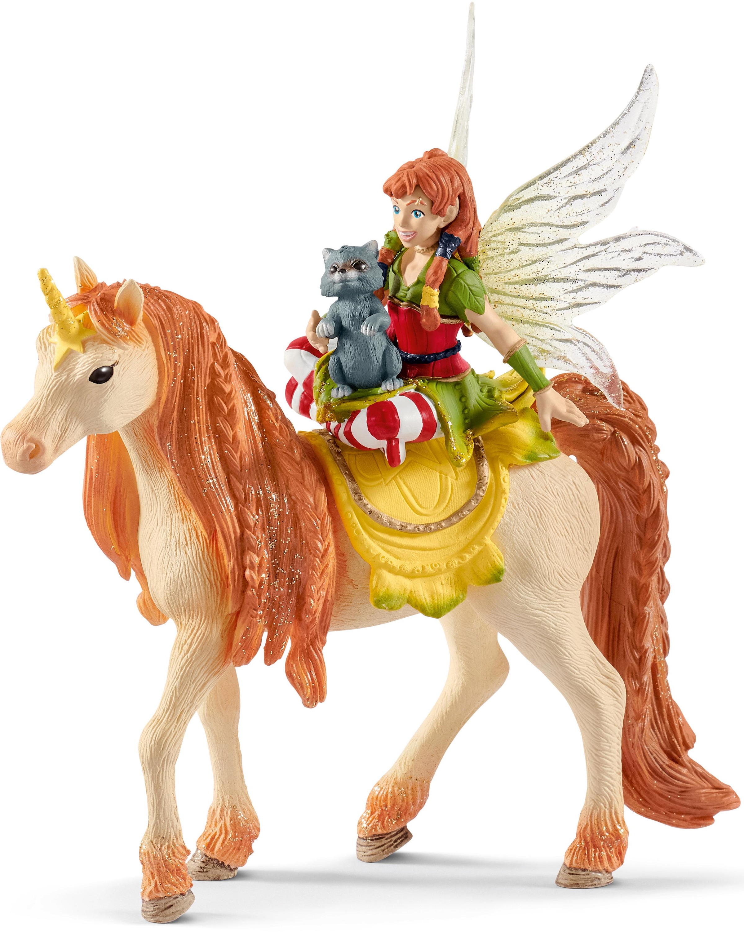 Schleich® Spielfigur »BAYALA®, Marween mit Glitzer-Einhorn (70567)«