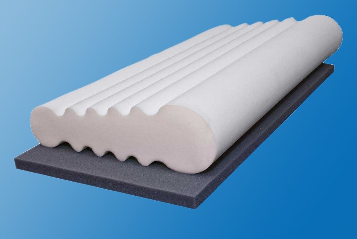 Beco Nackenstützkissen "Vario" Füllung: Komfortschaum Bezug: Polyester 1 Stk. tlg. Zwei unterschiedliche Höhen und Härten