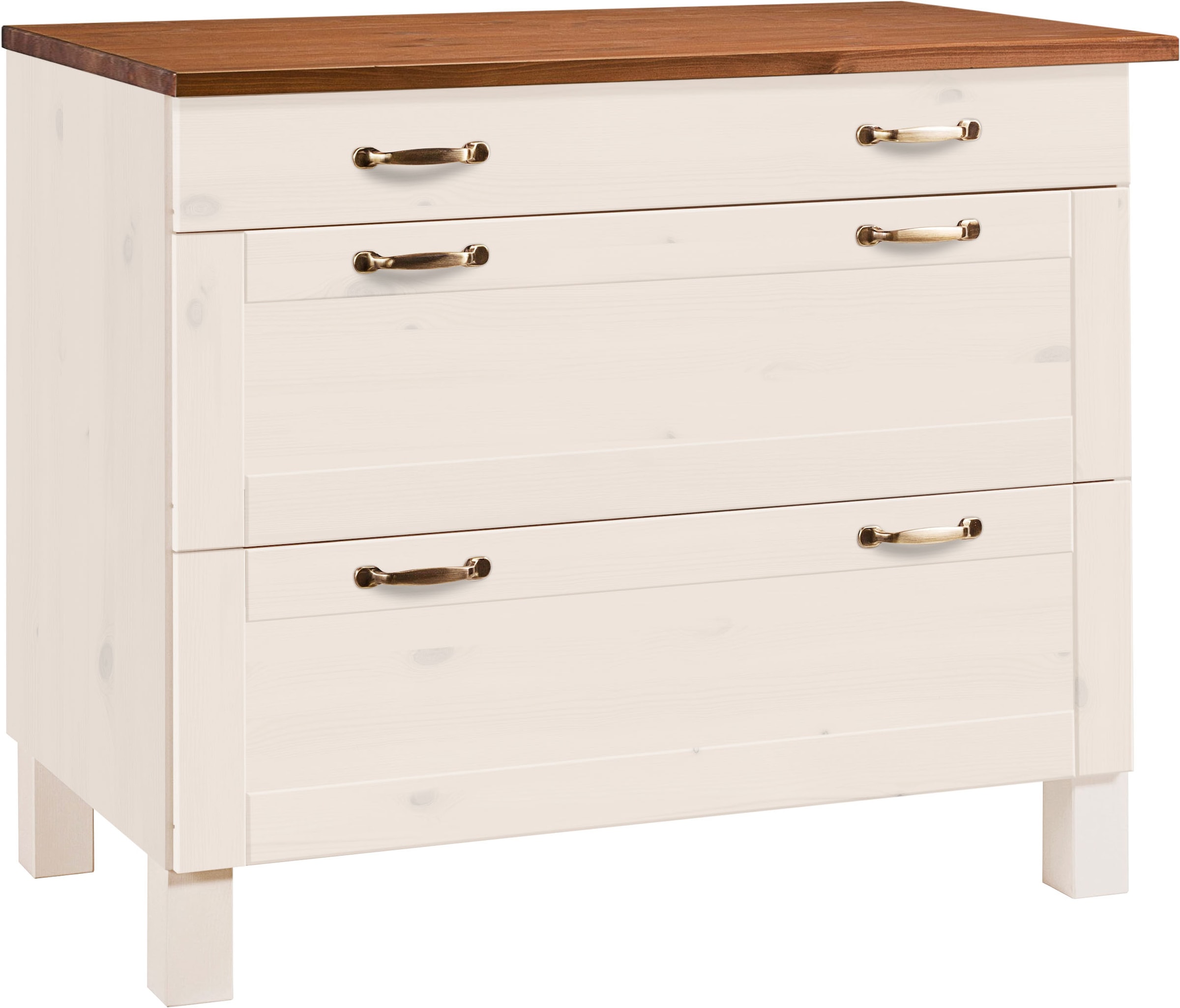 Image of Home affaire Unterschrank "Alby" Breite 100 cm, 3 Schubladen