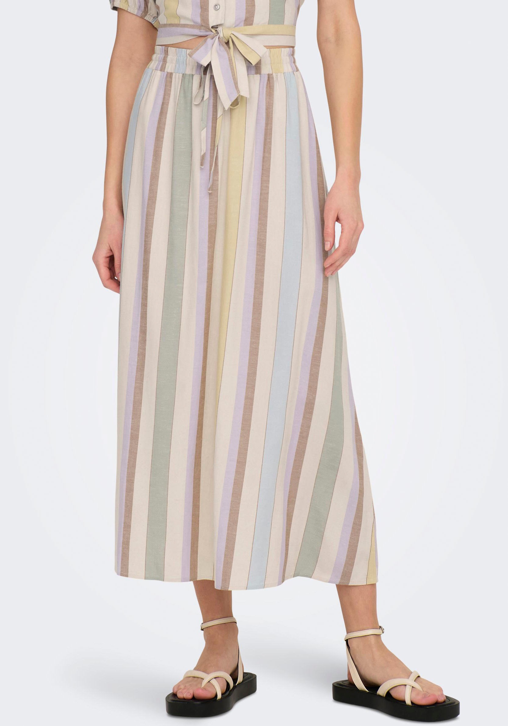 ONLY Sommerrock »ONLTINE MIDI SKIRT WVN« kaufen