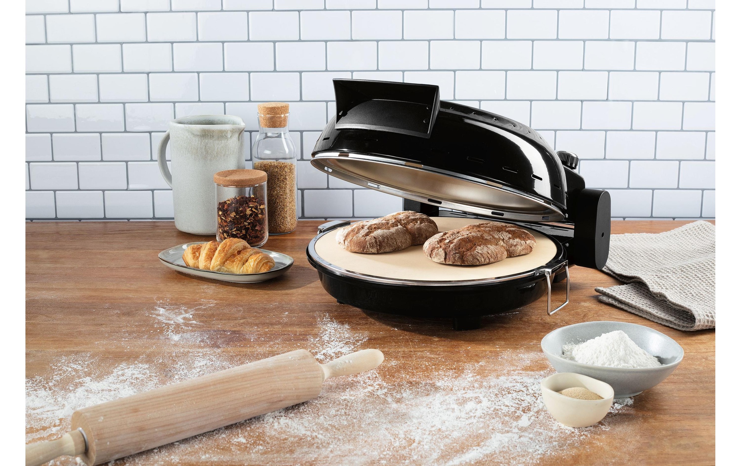 GOURMETmaxx Pizzaofen »Ø 30 cm, Schwarz«