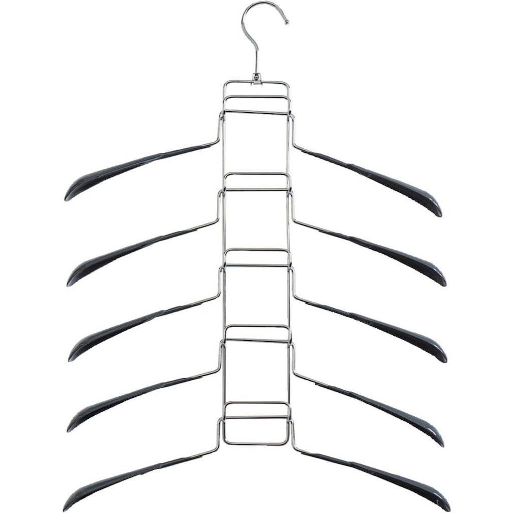 Zeller Present Kleiderbügel, Metall/Kunststoff