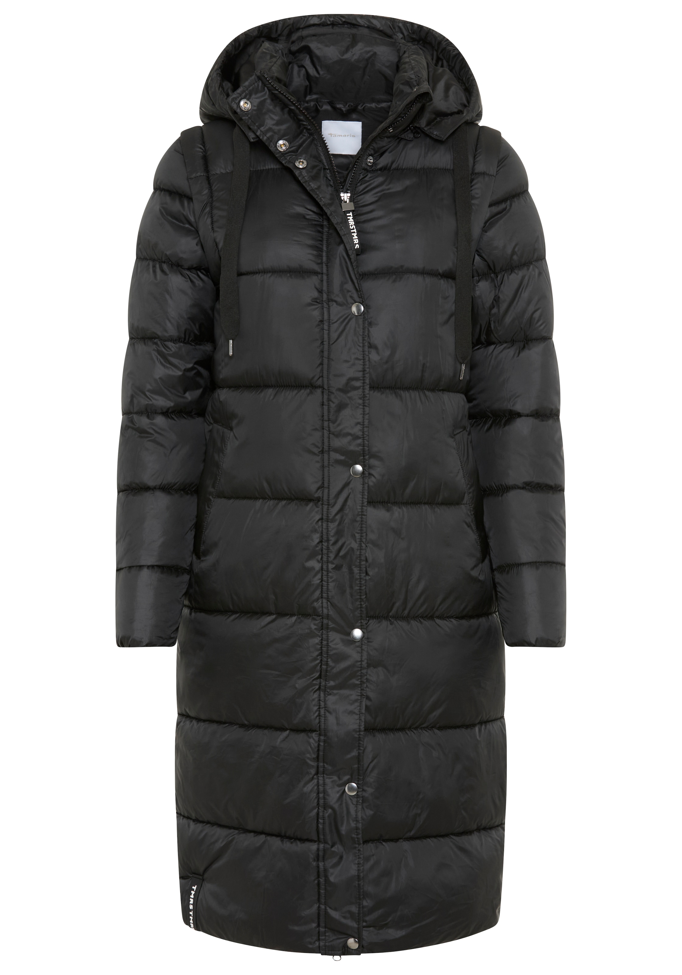 Tamaris Manteau matelassé mit abnehmbaren Ärmeln und Kapuze - auch tragbar als Weste