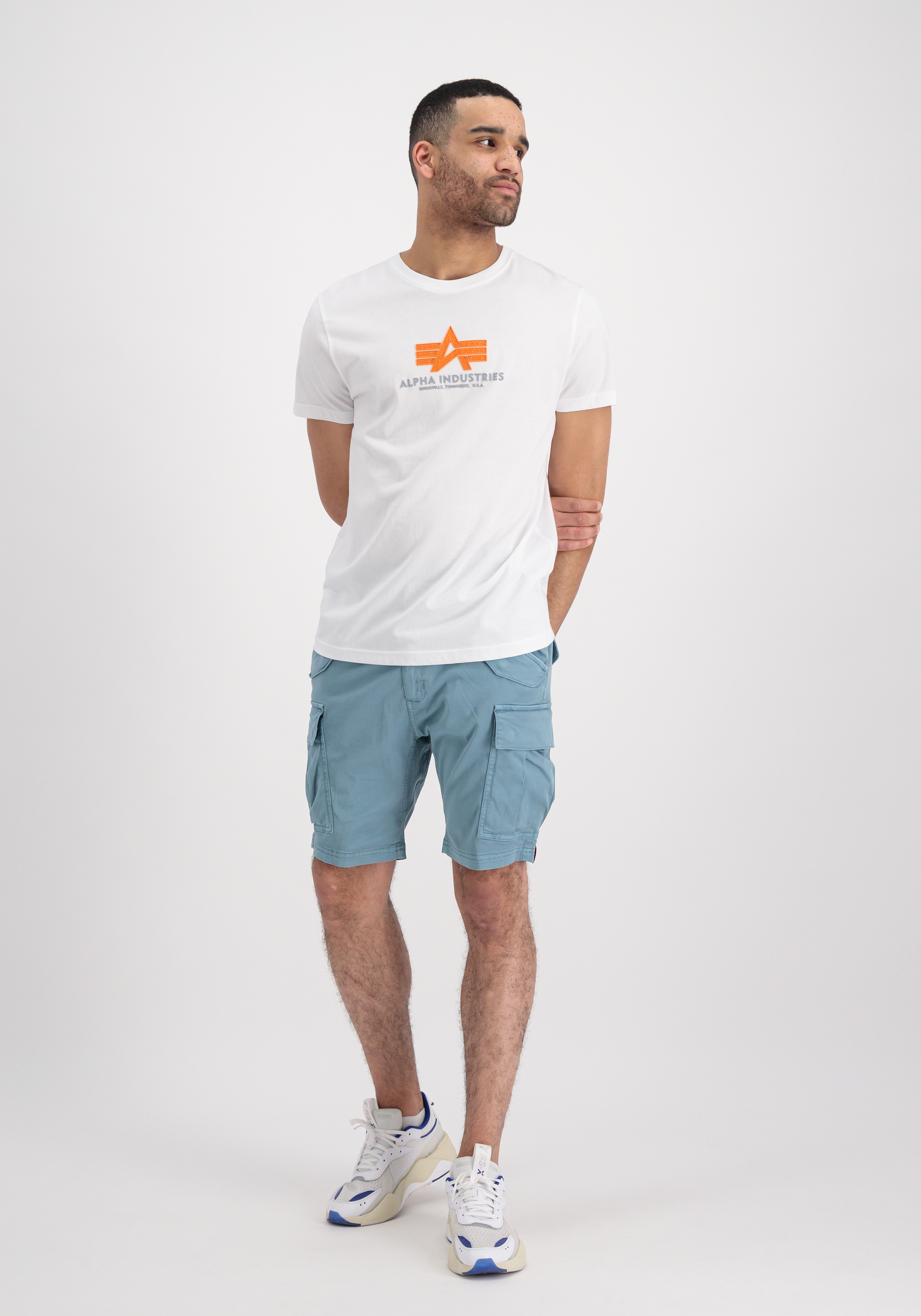 Alpha Industries T-Shirt »Alpha Industries Men - T-Shirts Basic T-Shirt BL Rubber«