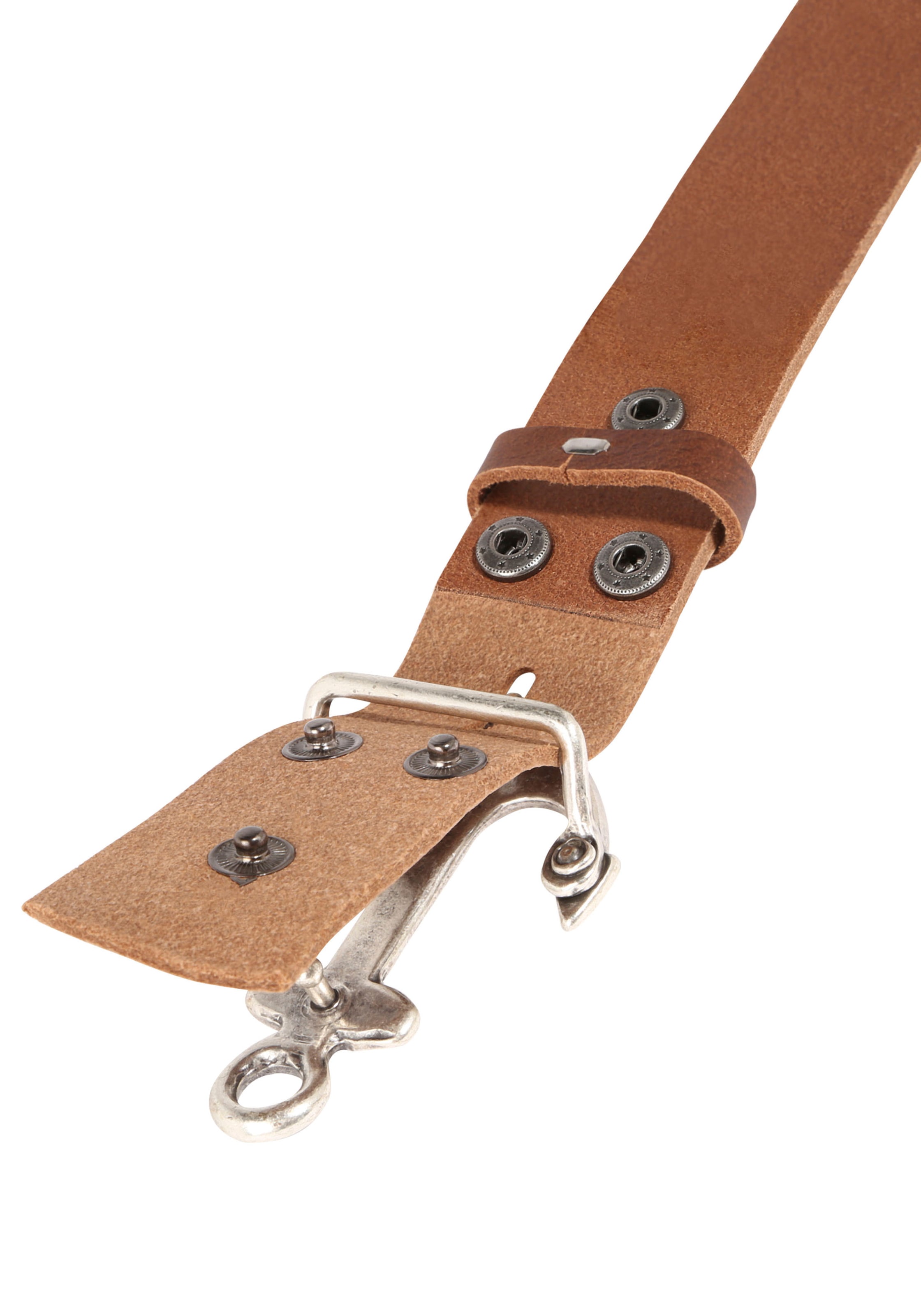 Rettungsring Gürtel Ledergürtel mit austauschbarer Schliesse »Anker SO19°«