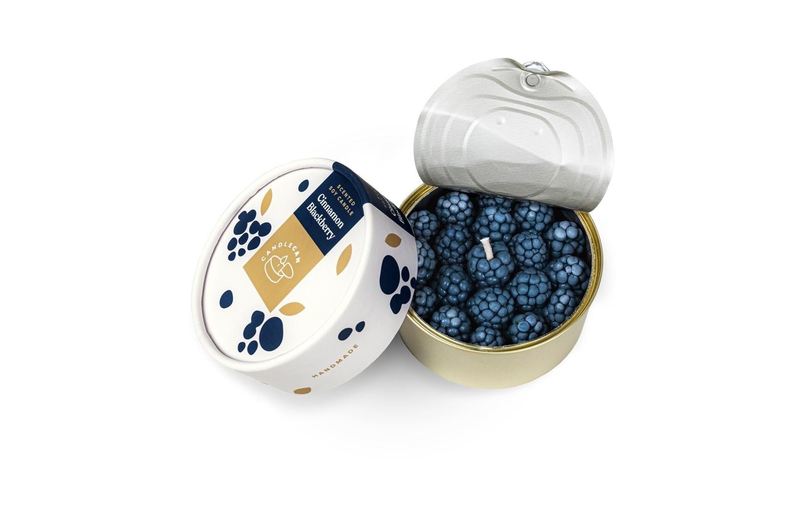 Image of Duftkerze "Mandatus Candle Can Cinnamon Blackberry"