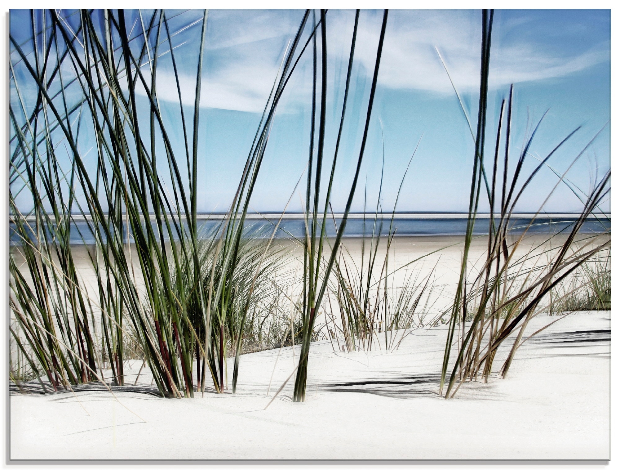 Image of Artland Glasbild "Düne" Strand 1 Stk. tlg. in verschiedenen Grössen