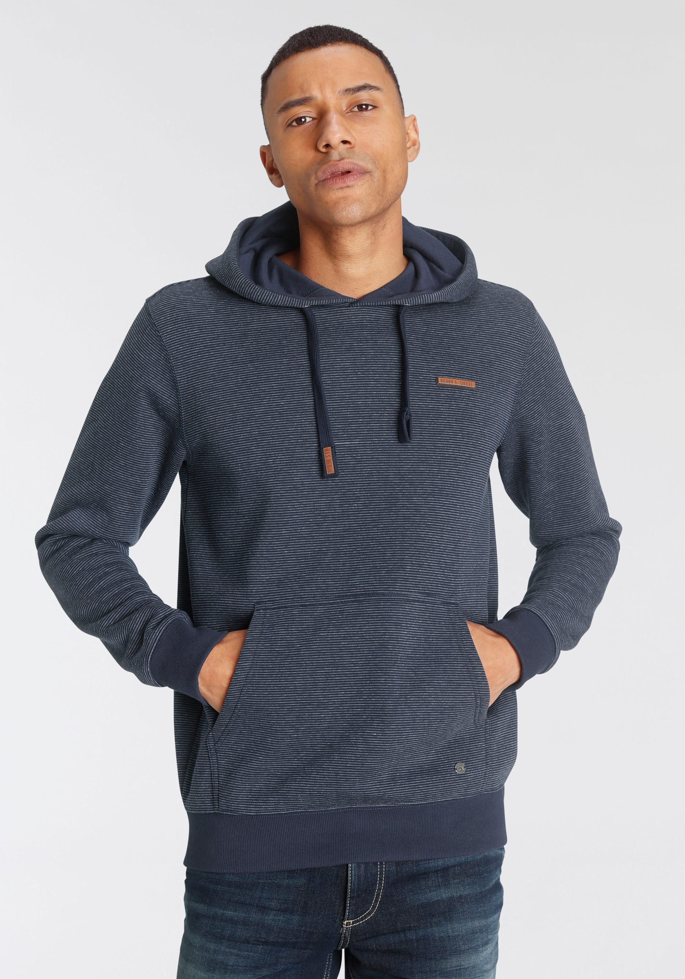 Image of H.I.S Kapuzensweatshirt, in spezieller melange Optik bei Ackermann Versand Schweiz