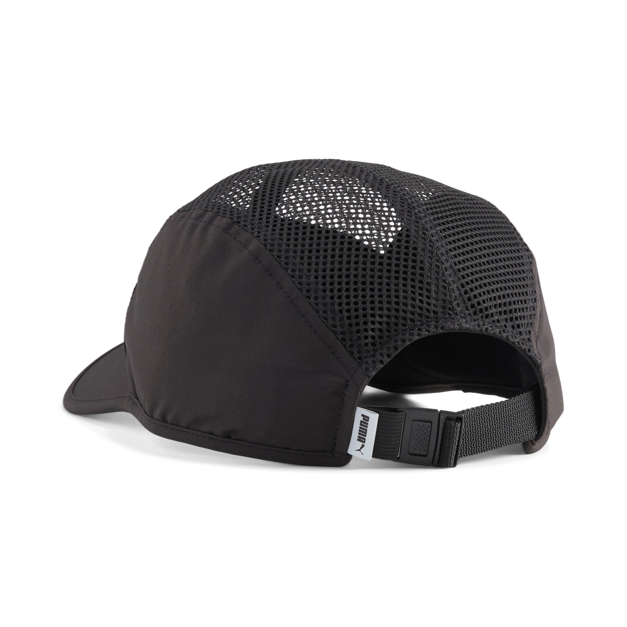 PUMA Baseball Cap »SHORT VISOR MESH 5 PANEL CAP« mit gebogenem Schirm, mit Mesh-Blenden, mit Bungee-Kordelverschluss