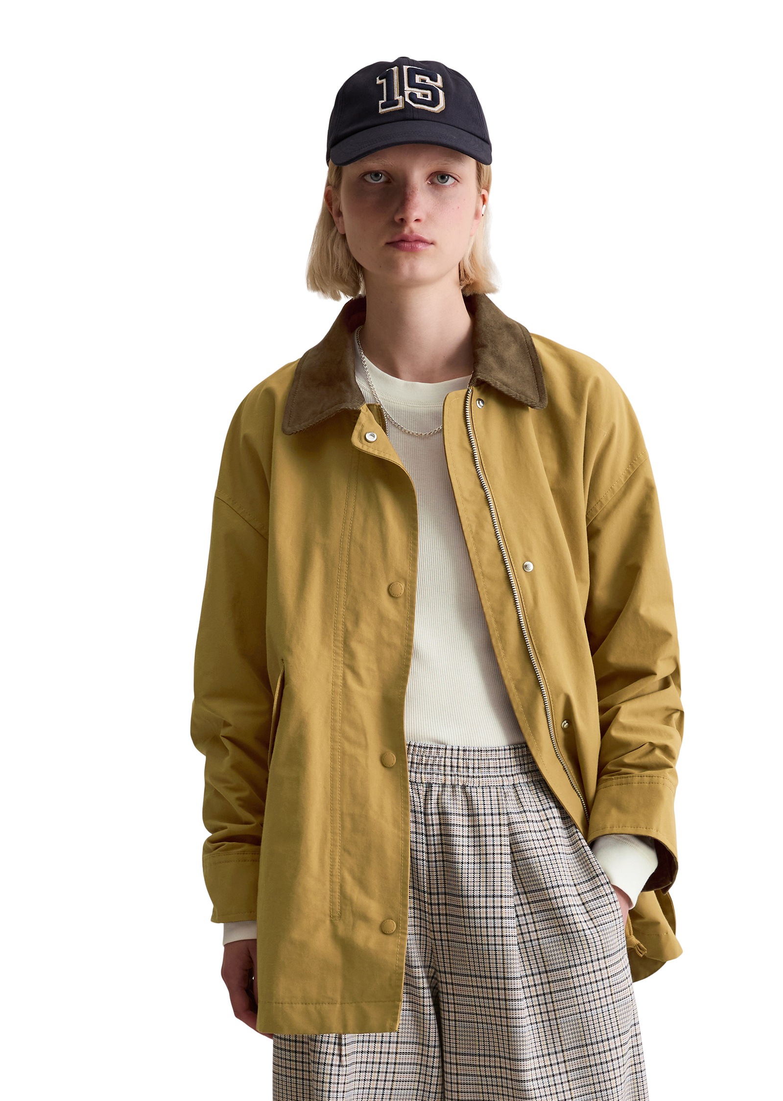 Image of Marc OPolo DENIM Cabanjacke "relaxed fit aus Cotton-Nylon-Mix"