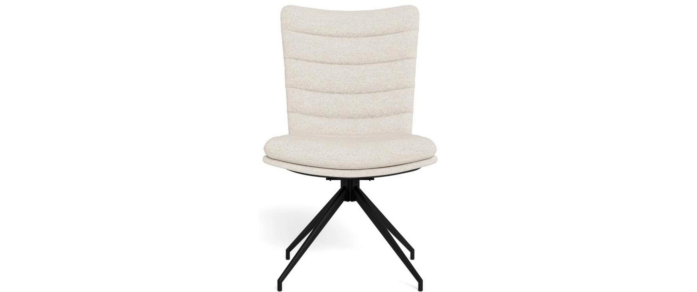 AC Design Esszimmerstuhl »Grafton, Polsterstuhl, Stuhl« (Set) 2 Stk.Stuhl,  Bouclé, L-Form, Drehfunktion, Sitzhöhe 48,5