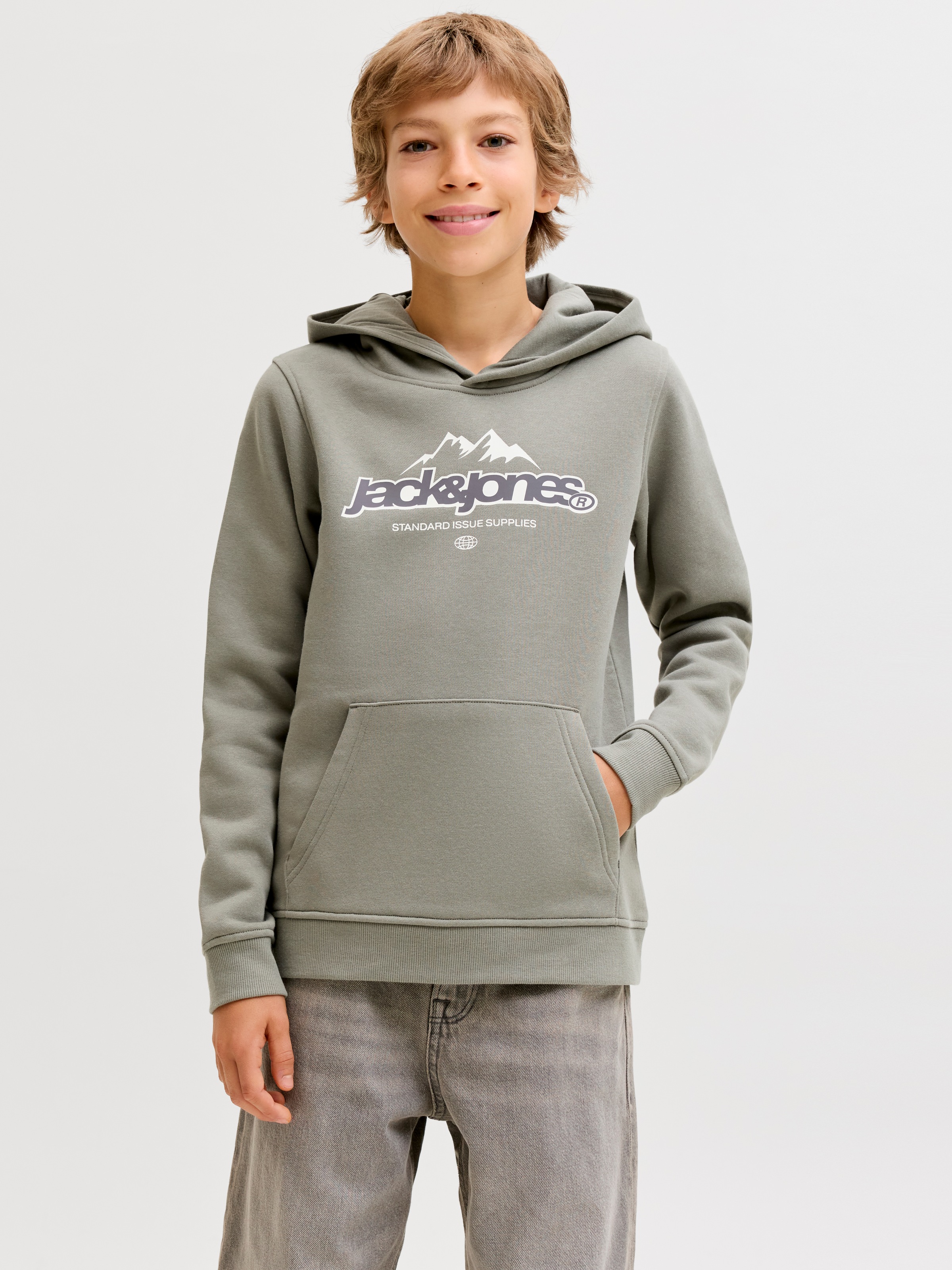 Image of Jack & Jones Junior Kapuzensweatshirt "JCOFLARE FRONT SWEAT HOOD FST JNR"