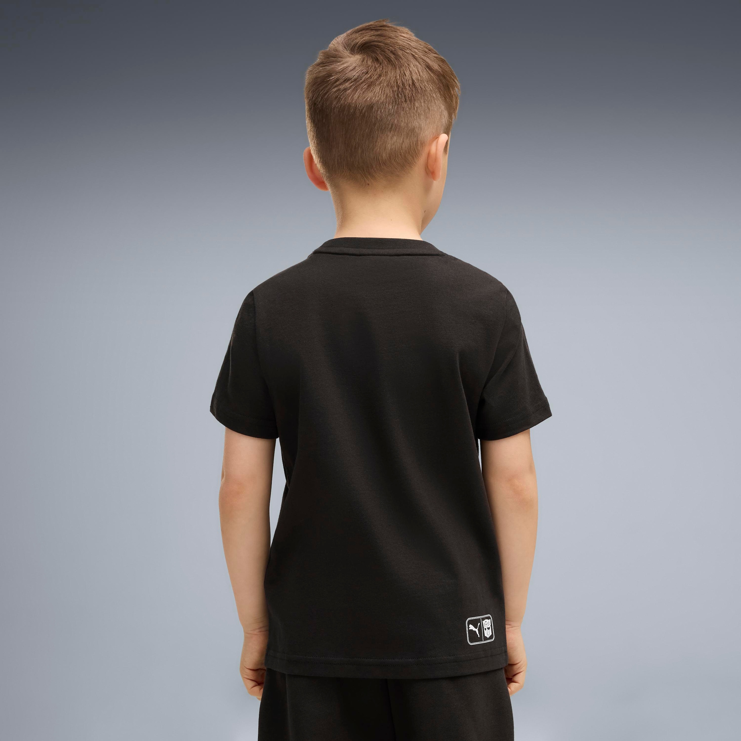 PUMA T-Shirt »X TRANSFORMERS GRAPHIC TEE« für Kinder, Regular Fit, normale Länge, Kurzarmdesign, unifarben