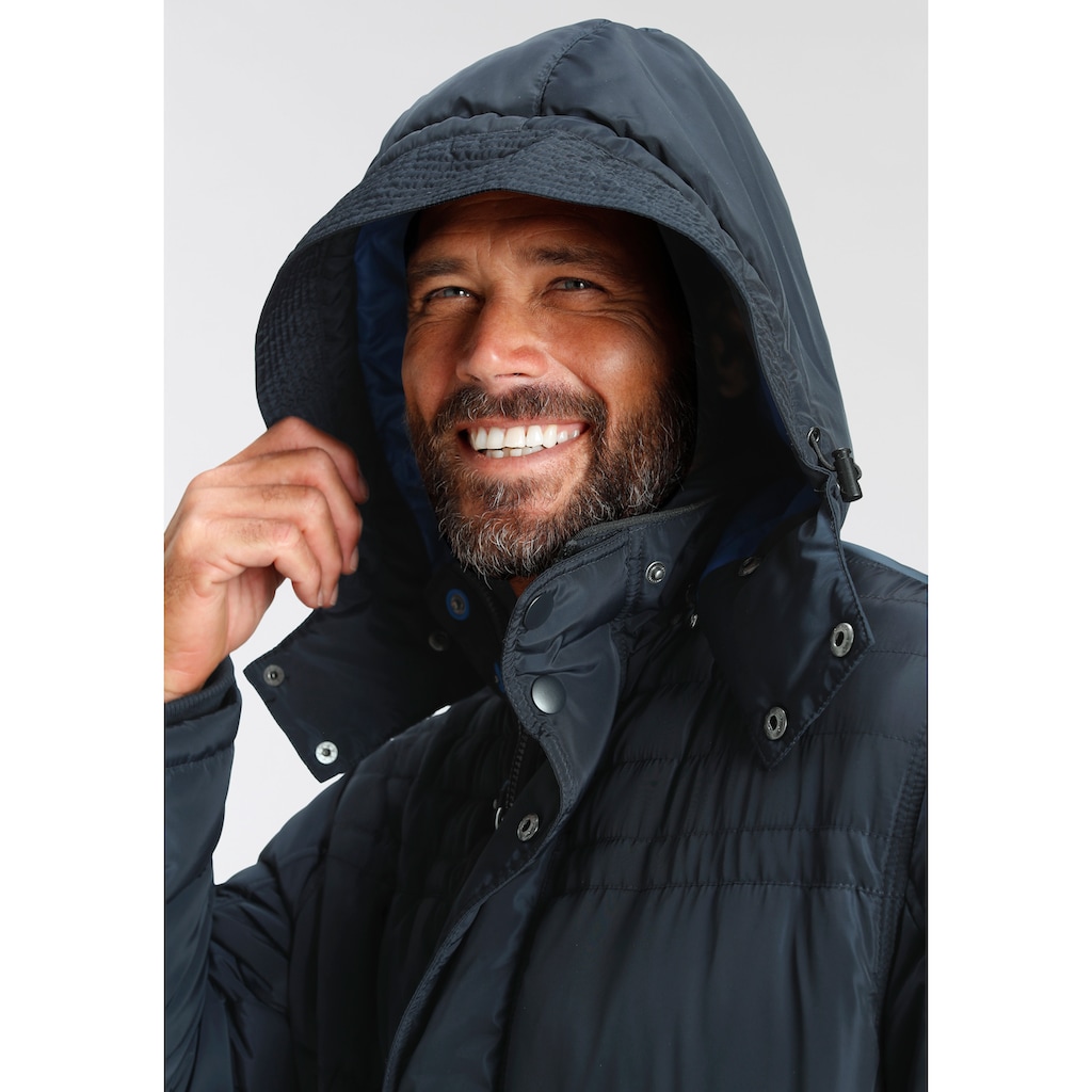 Man's World Winterjacke, mit Kapuze, mit abnehmbarer Kapuze