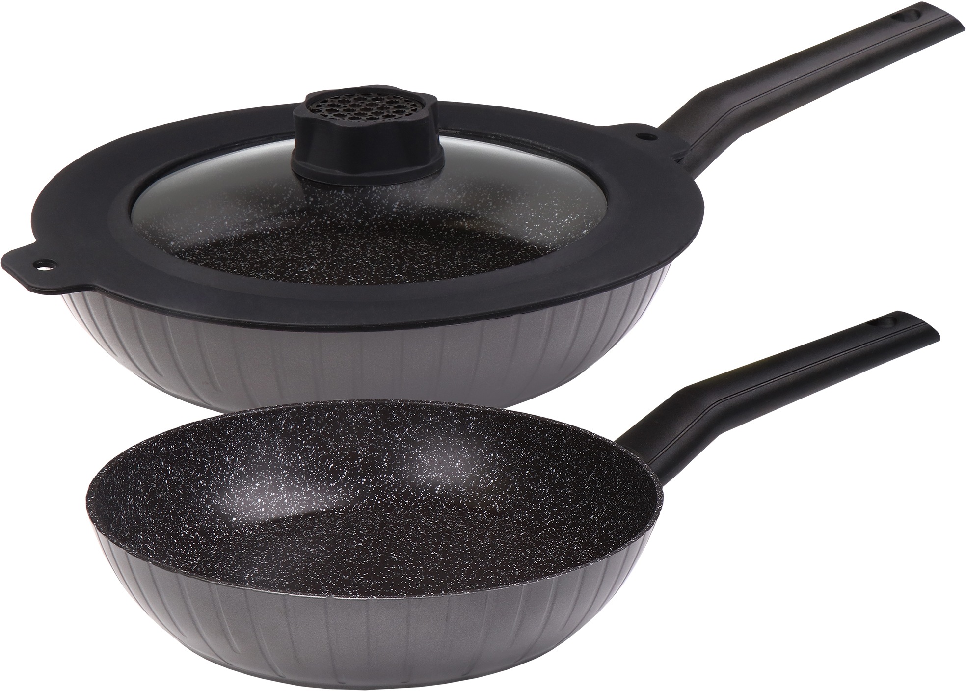 Image of STONELINE Pfannen-Set »Smell Well«, Aluminium, (Set, 4 tlg.), Induktion bei Ackermann Versand Schweiz