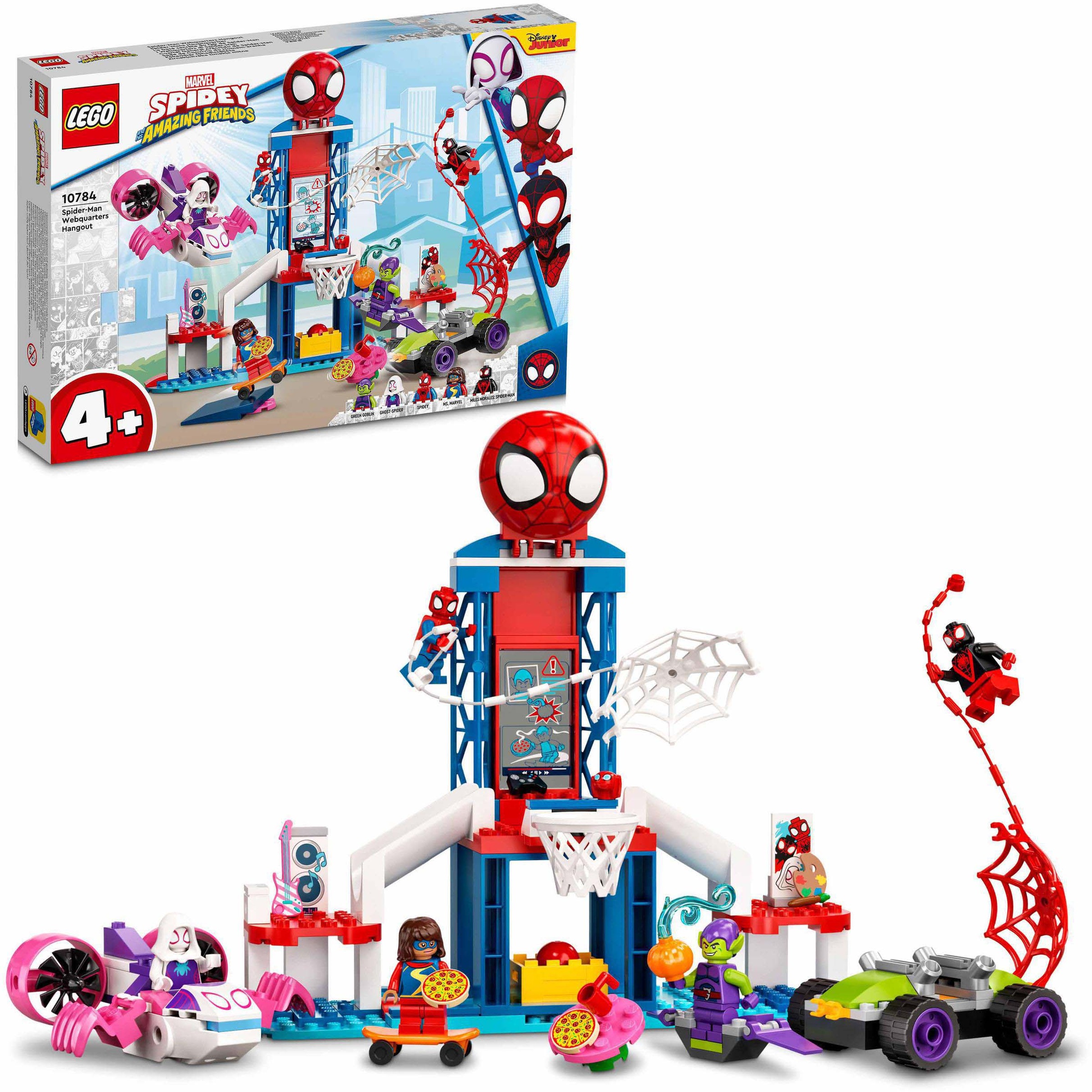 Image of LEGO® Konstruktionsspielsteine »Spider-Mans Hauptquartier (10784), LEGO® Marvel«, (155 St.) bei Ackermann Versand Schweiz