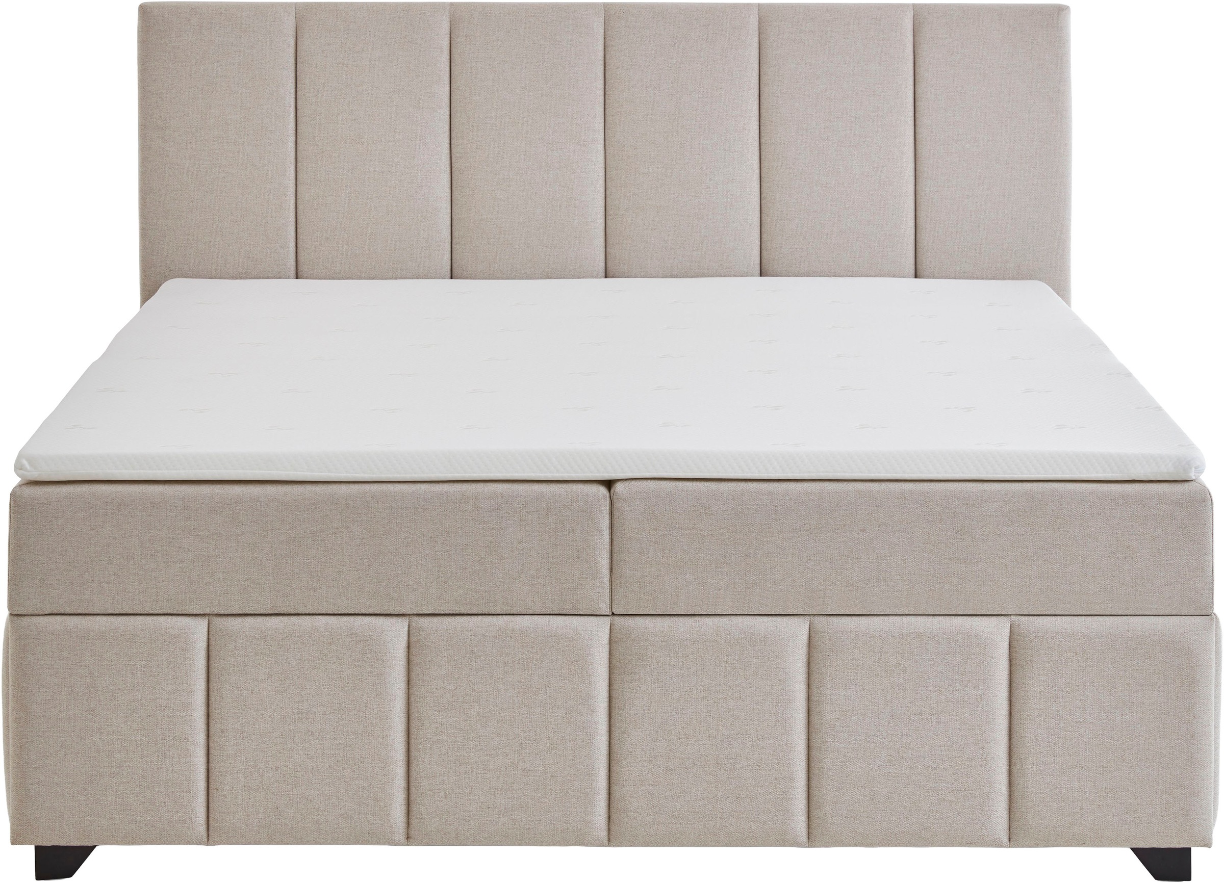 INOSIGN Boxbett »Bellah inkl. Bettkasten, erhältlich in der Breite 180x200cm«, inkl. PU-Schaum-Topper
