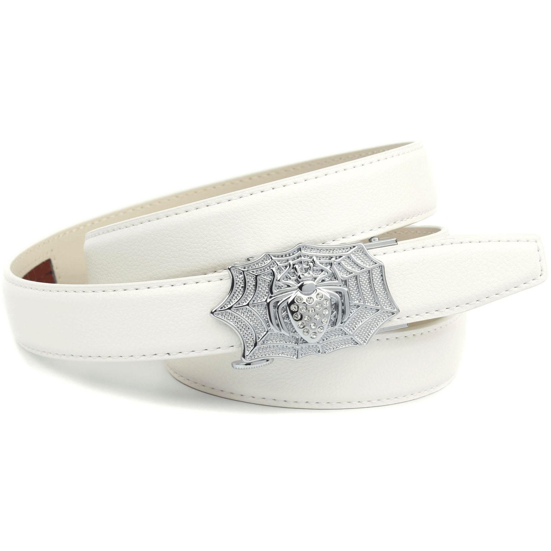 Image of Anthoni Crown Ledergürtel, Sommerlicher Gürtel in weiss "Spider" bei Ackermann Versand Schweiz