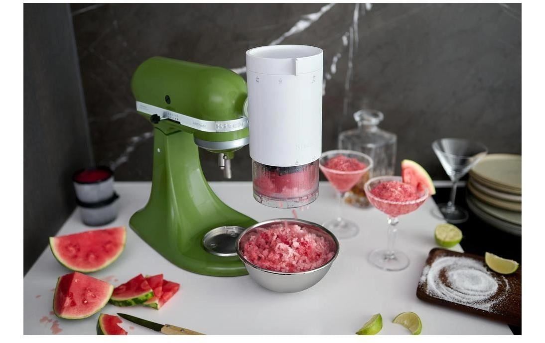KitchenAid Eisbereiteraufsatz »Shave-Ice Aufsatz 5KSMSIA« Vielseitiger Shave-Ice-Vorsatz mit 2 Klingen