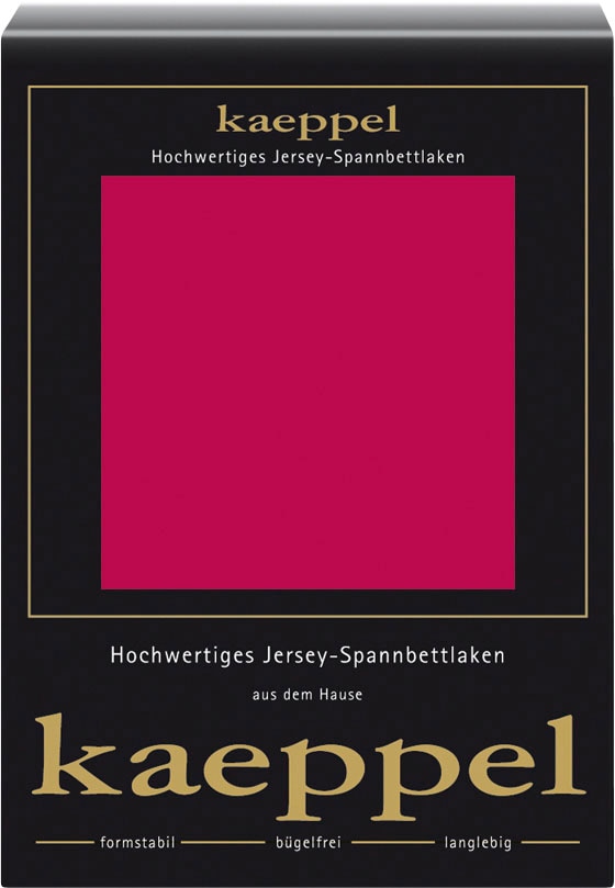 Kaeppel »Single Jersey Mako Cotton« Bettlaken aus 100% Baumwolle