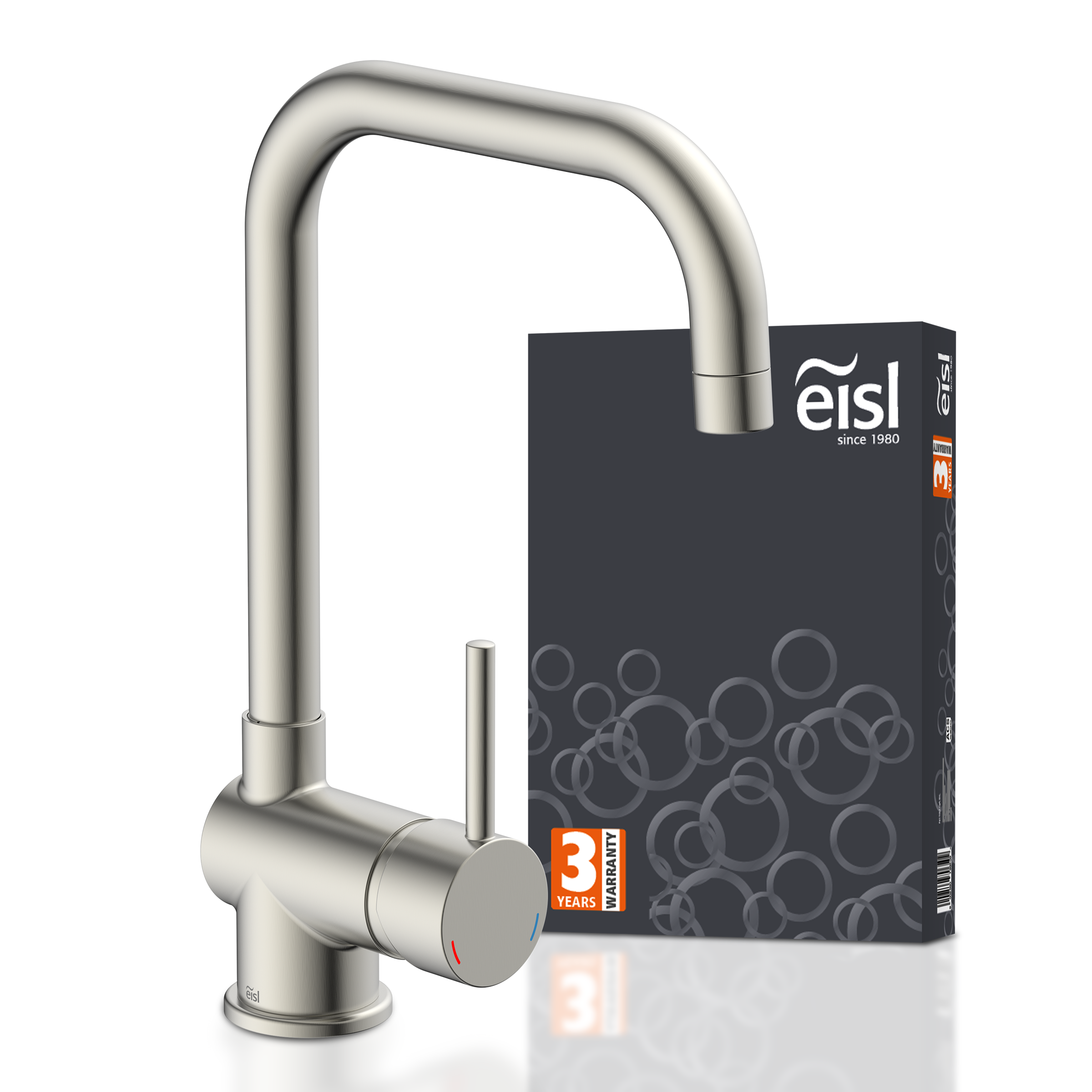 Image of Eisl Spültischarmatur "Futura" energiesparende Cold-Start-Funkt., 360 schwenkbar, geräuscharm