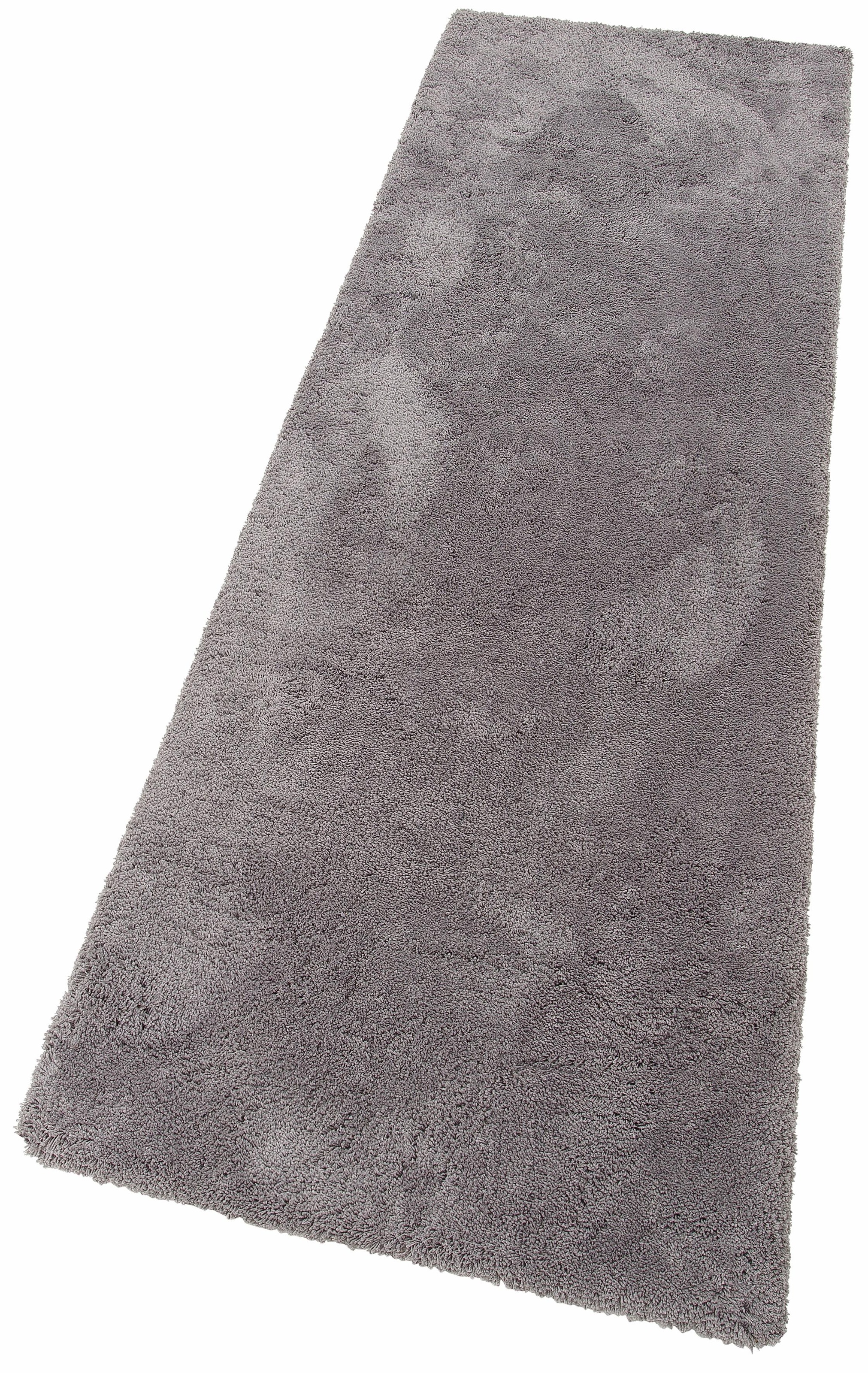 my home Hochflor-Läufer »Desner«, rechteckig, 38 mm Höhe, besonders weich und flauschig durch Microfaser, fussbodenheizungsgeeignet, Teppichläufer, Brücke, ideale Teppiche für Wohnzimmer, Schlafzimmer, Esszimmer, Flur & Diele