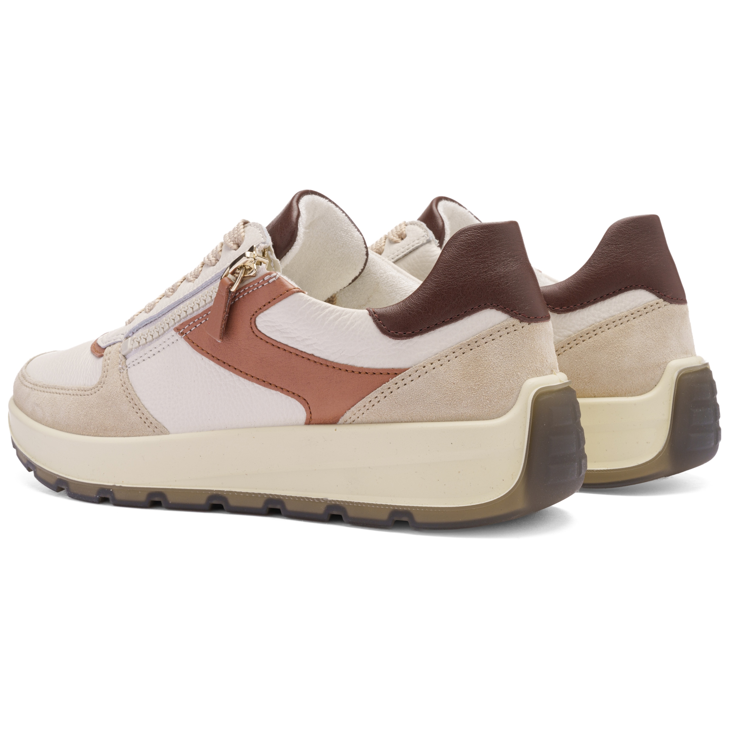 Ara Plateausneaker »NEW YORK«  Plateau, Freizeitschuh, Halbschuh, Schnürer, Kontrastbesätze, H-Weite