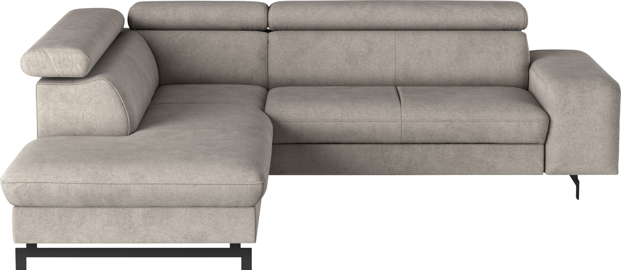 COTTA Ecksofa »Emma L-Form«, mit Kopfteilverstellung, wahlweise mit Bettfunktion & Bettkasten
