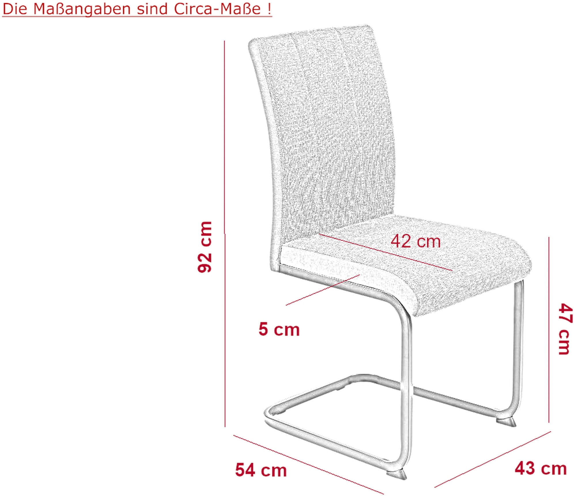 HELA Ensemble de salle à manger »ODER« 4 cuis tlg. Säulentisch 138x80 cm, rechts-links montierbar, Stuhl 140 kg belastbar