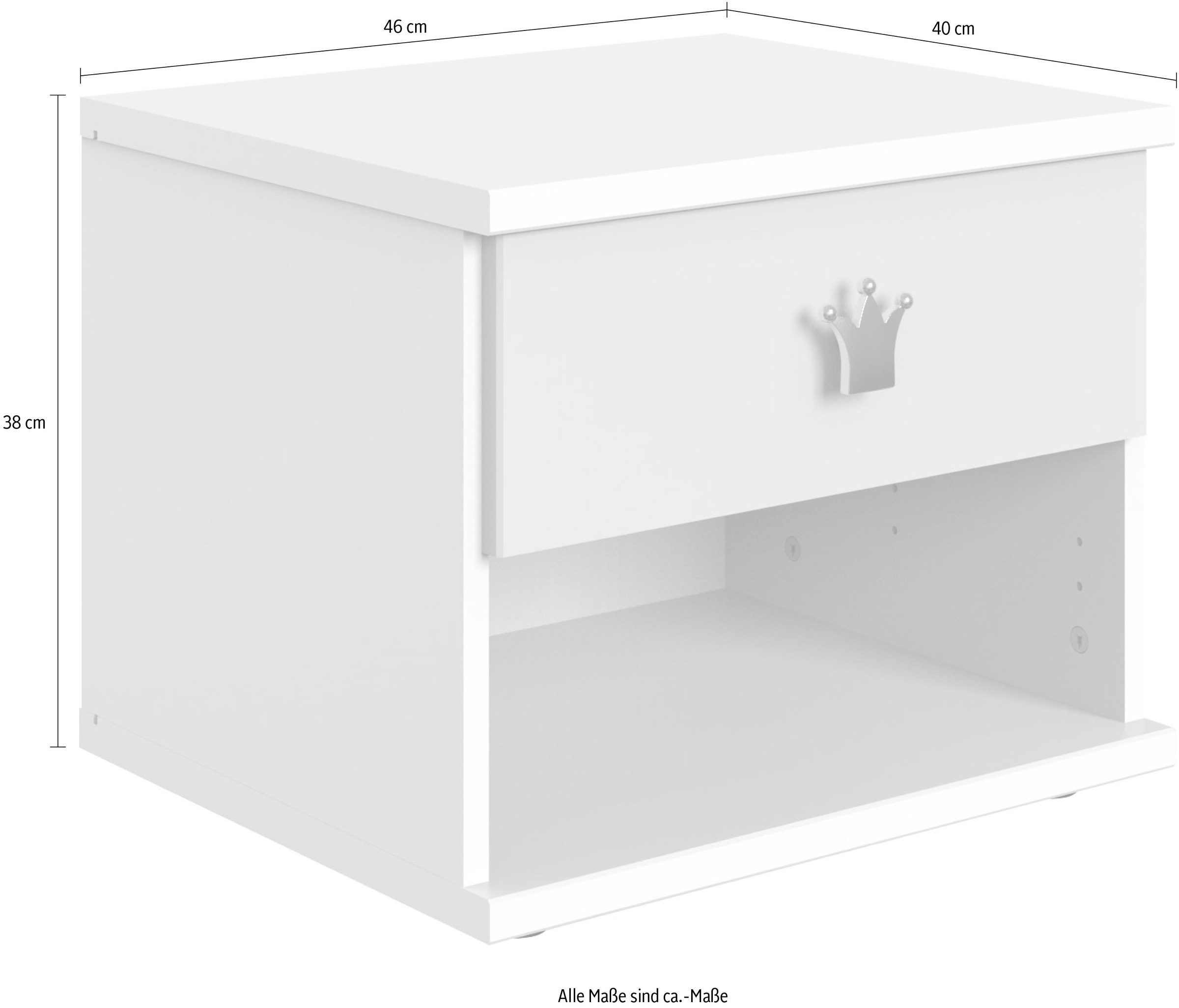 Wimex Table de nuit »Cindy2«