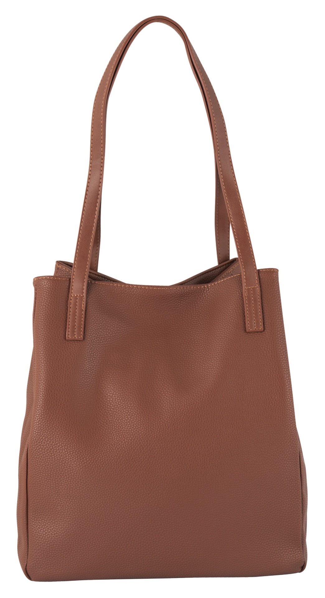 Image of TOM TAILOR Denim Shopper »Arona«, Riegel mit Druckknopf zum verstellen des Formats bei Ackermann Versand Schweiz