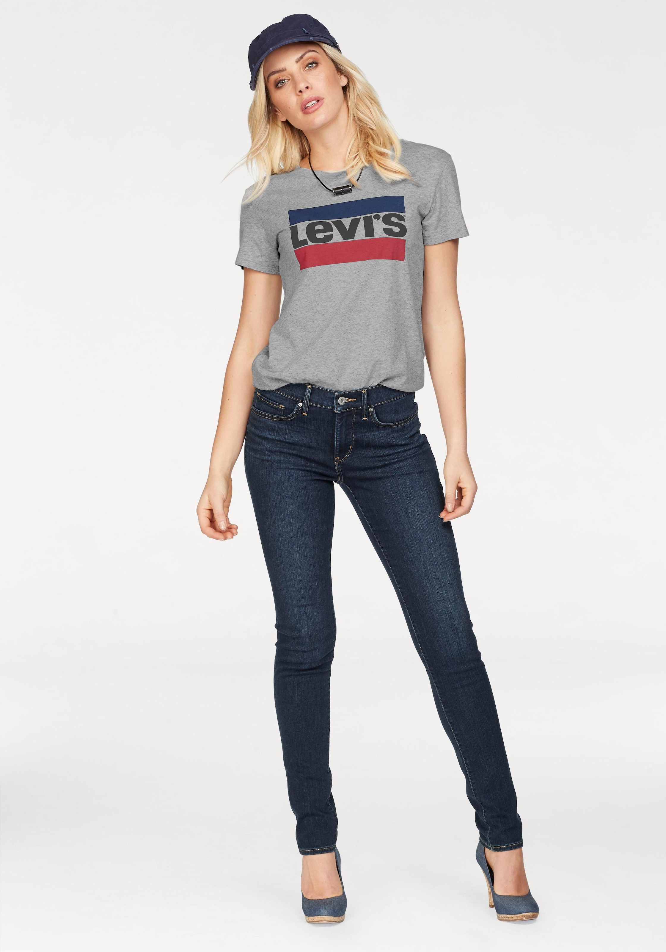 ♕ Levi's® T-Shirt »Graphic Sport Tee Pride Edition«, Logoprint auf der Brust  versandkostenfrei kaufen