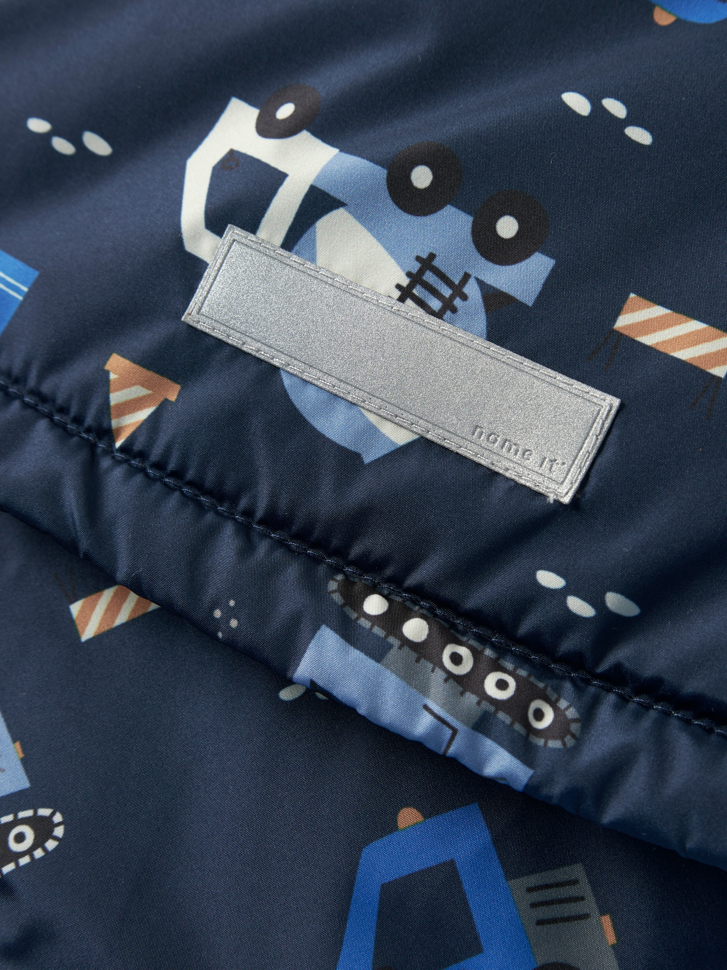 Name It Veste d'extérieur »NMMMICCO JACKET AOP2« avec capuche fibre synthétique, coupe régulière