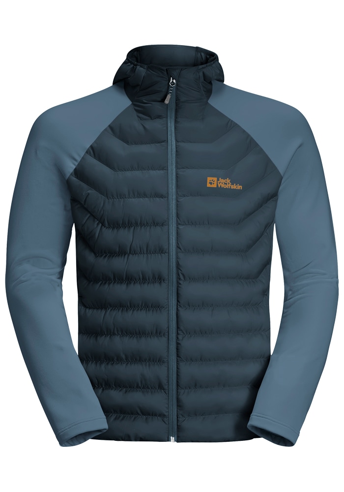 Jack Wolfskin Hybridjacke »ROUTEBURN PRO HYBRID M«, mit Kapuze