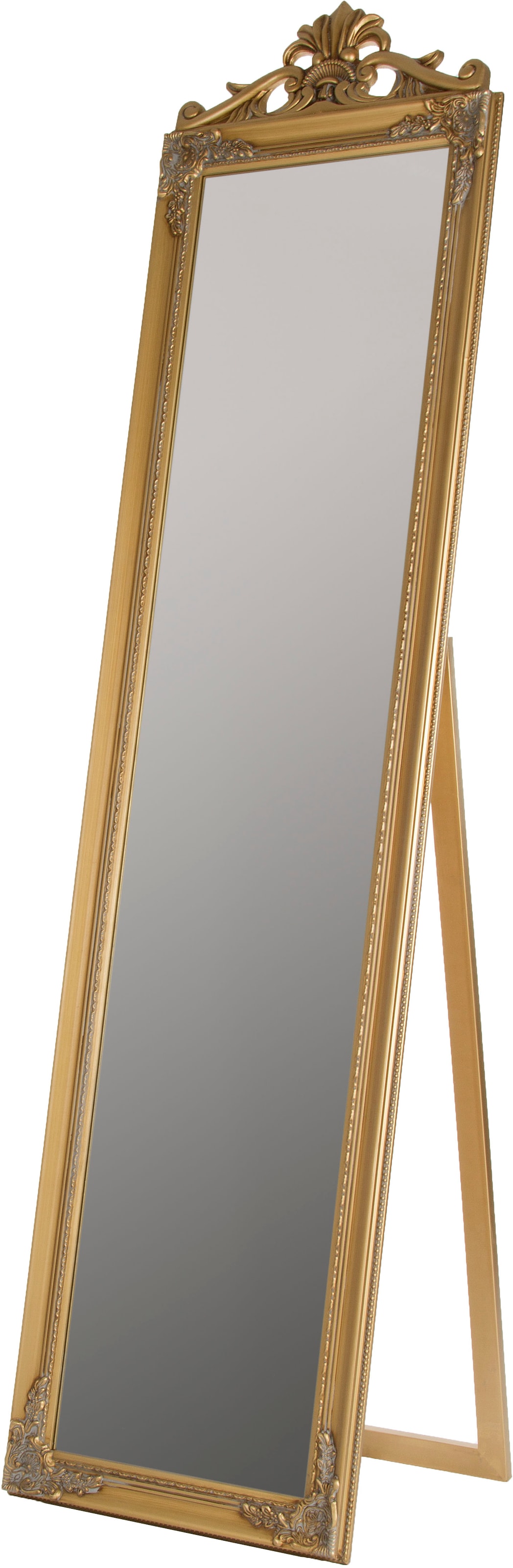 GOODproduct Miroir déco »King, Ganzkörperspiegel Barock Antikstil« miroir sur pied avec ornements élaborés, HxL : 180x45 cm