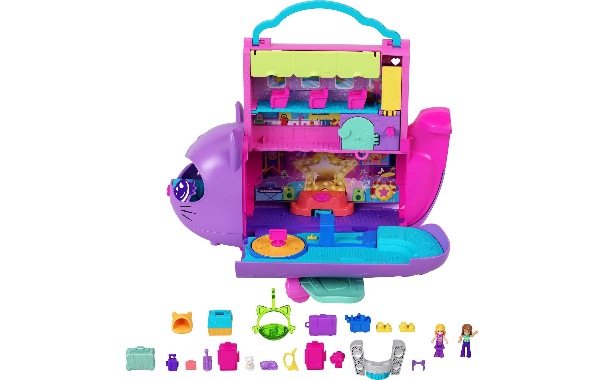 Polly Pocket Spielzeug-Flugzeug »Kitty Plane«