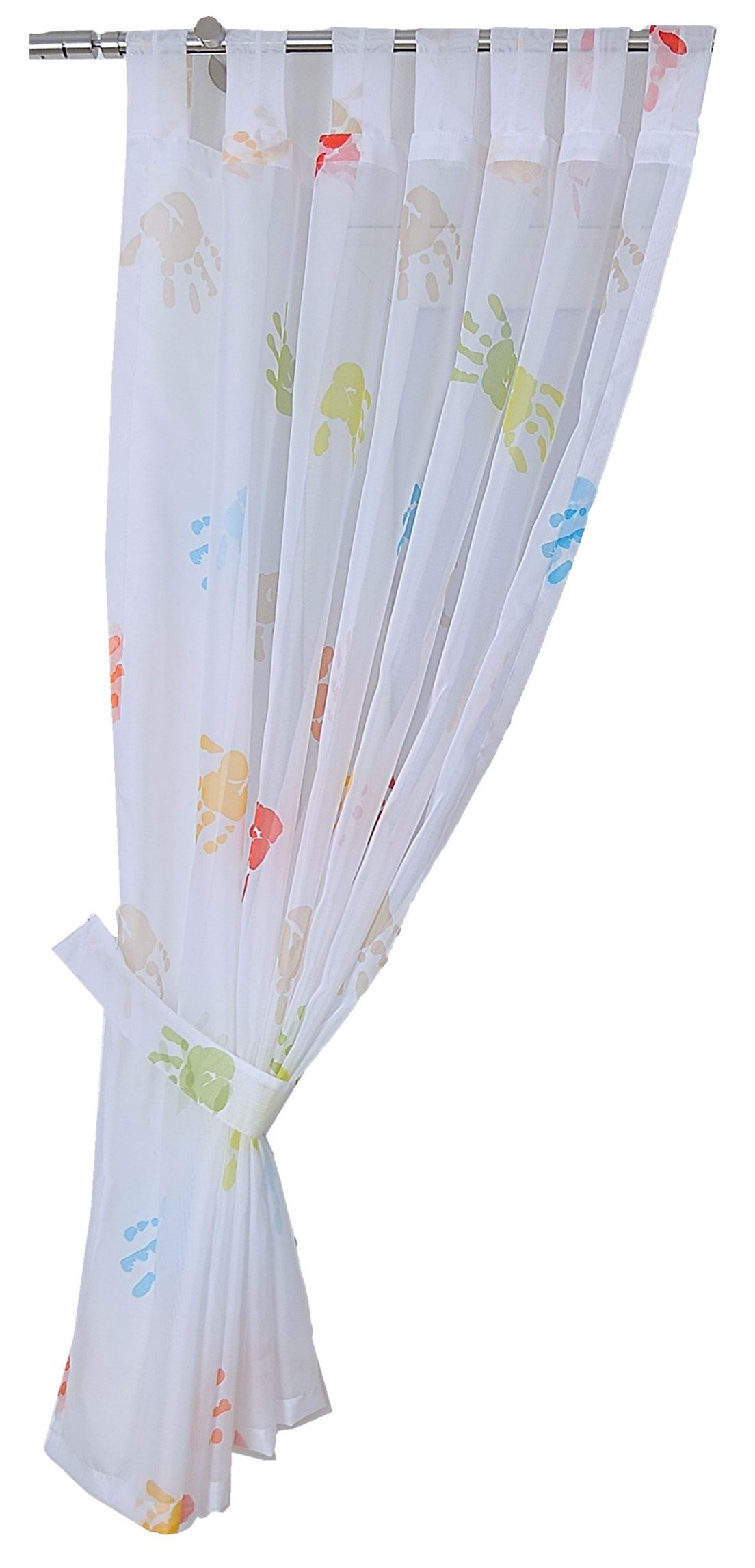 Image of Kutti Gardine »Hände«, (1 St.), Inkl. 1 Raffhalter bei Ackermann Versand Schweiz