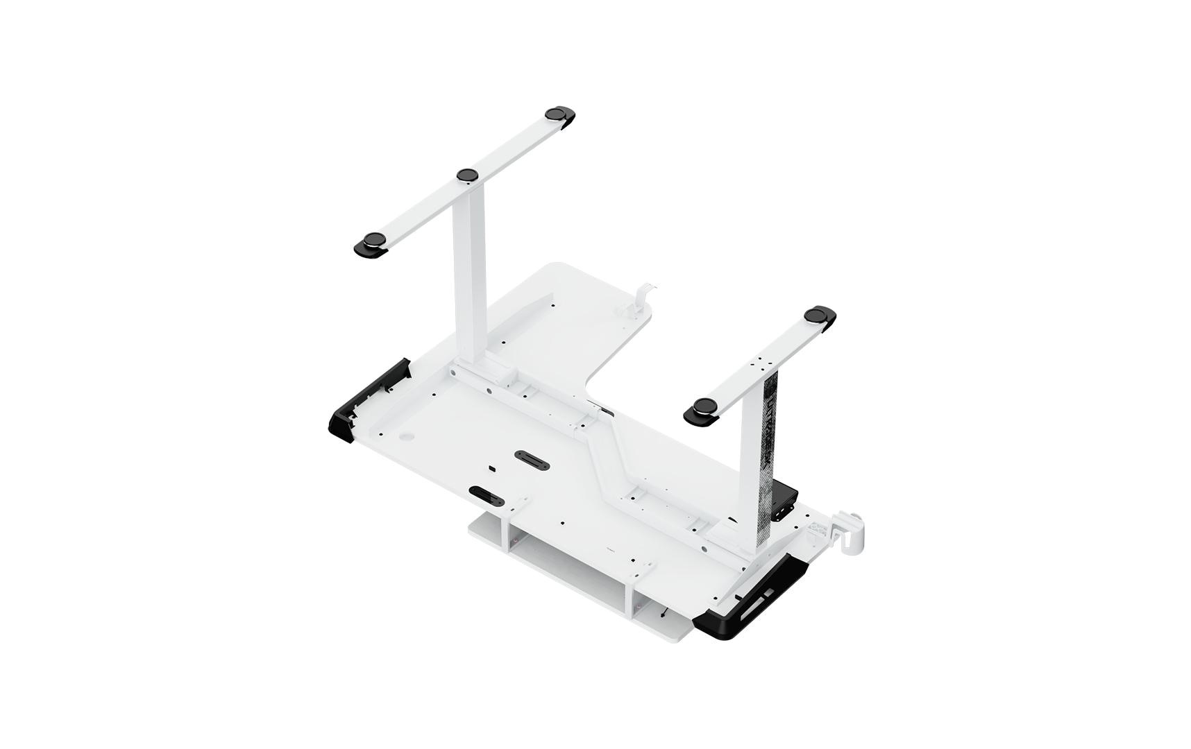 ULTRADESK Gamingtisch »Winger Weiss Gaming Table«