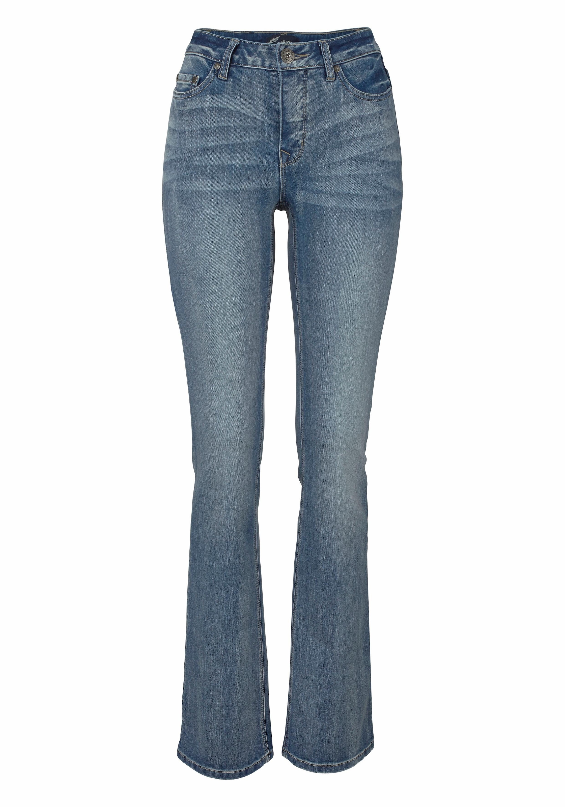 Arizona Bootcut-Jeans »Baby Bootcut«, High Waist